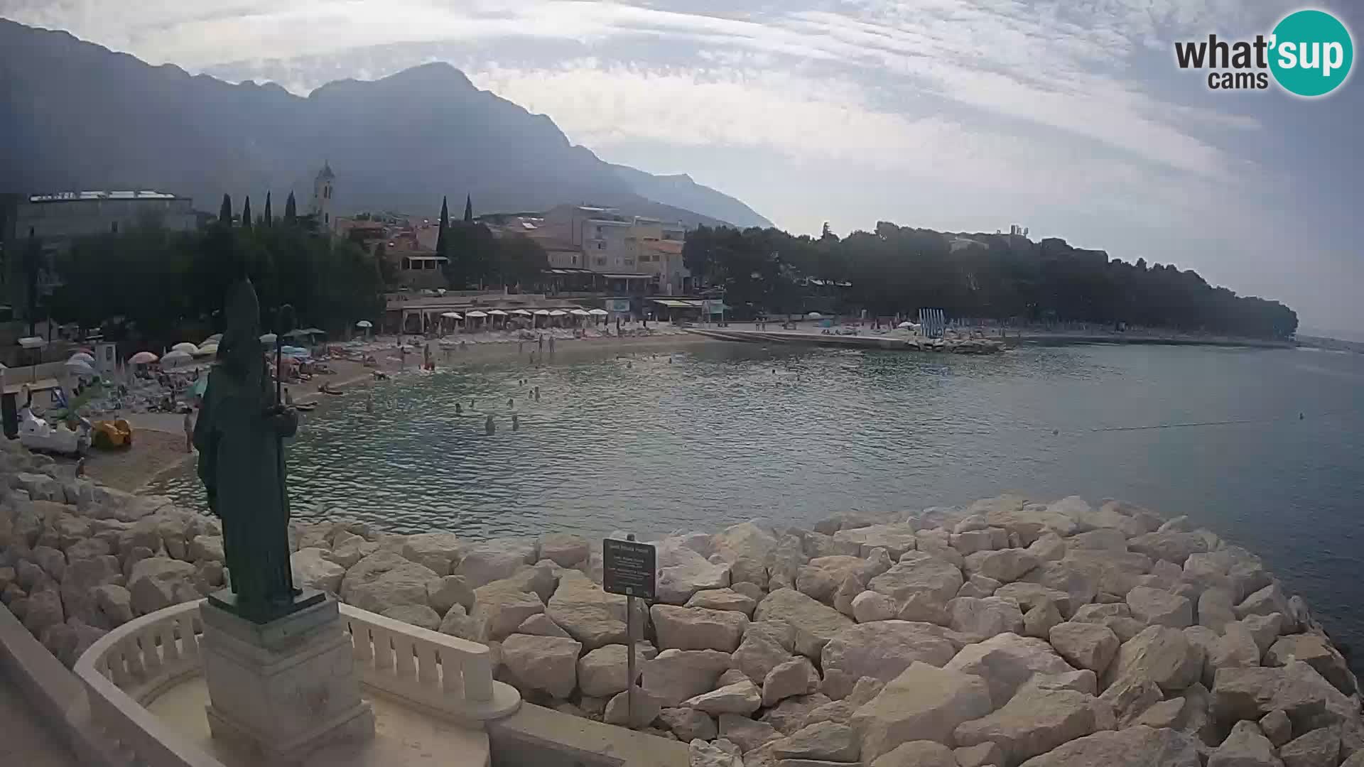 Webcam Baška Voda – St. Nikola y Playa