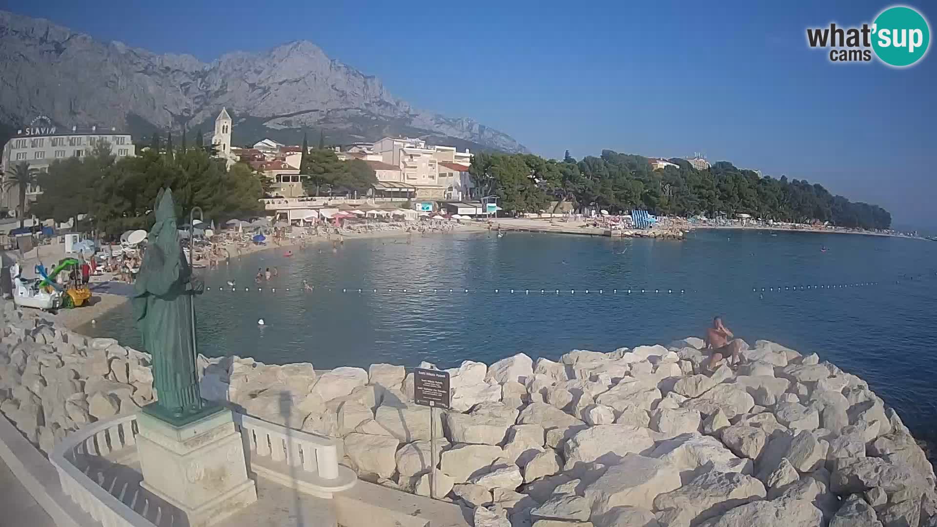 Webcam Baška Voda – St. Nikola y Playa