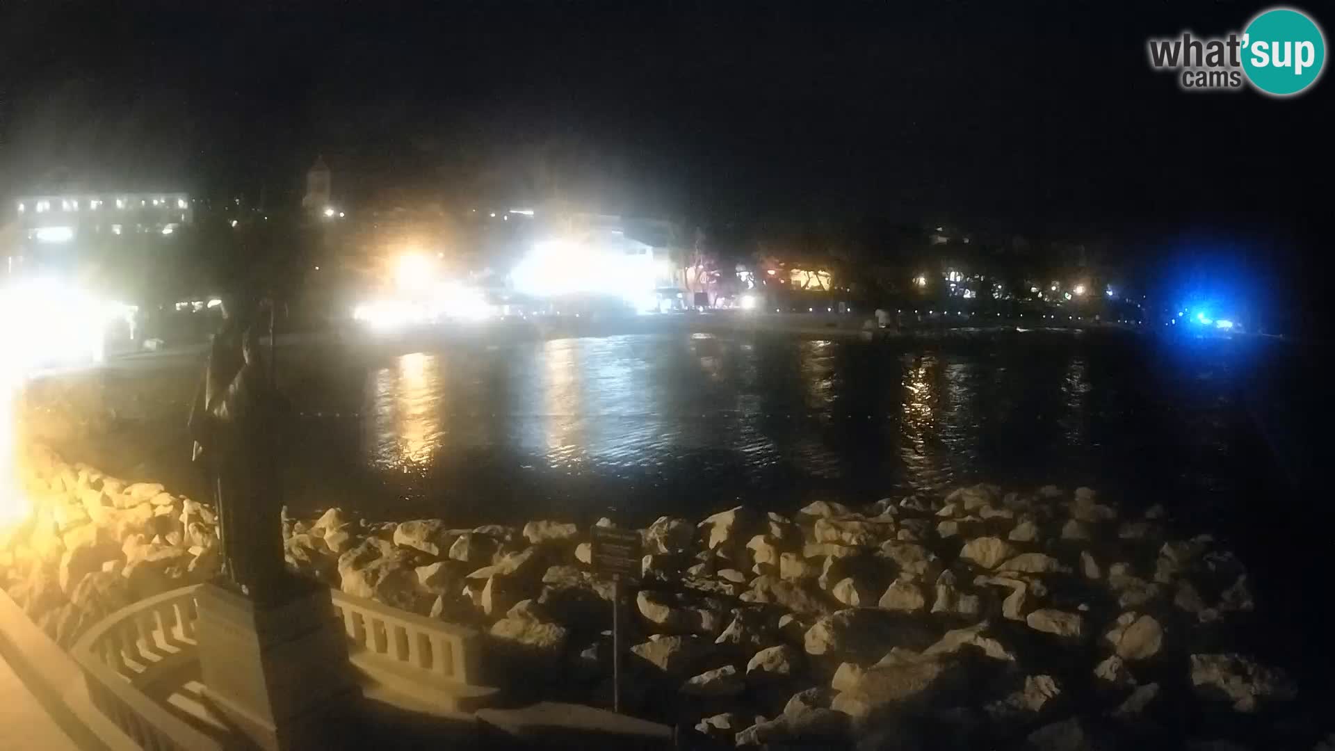 Webcam Baška Voda – Saint-Nikola et plage