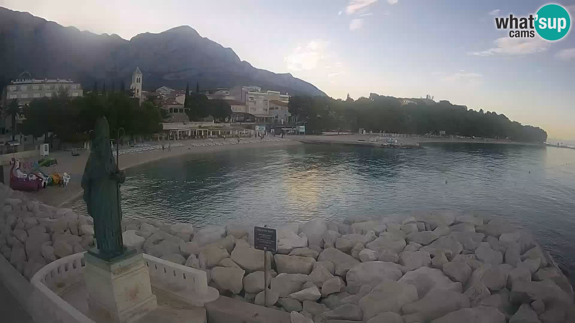 Webcam Baška Voda – St. Nikola y Playa