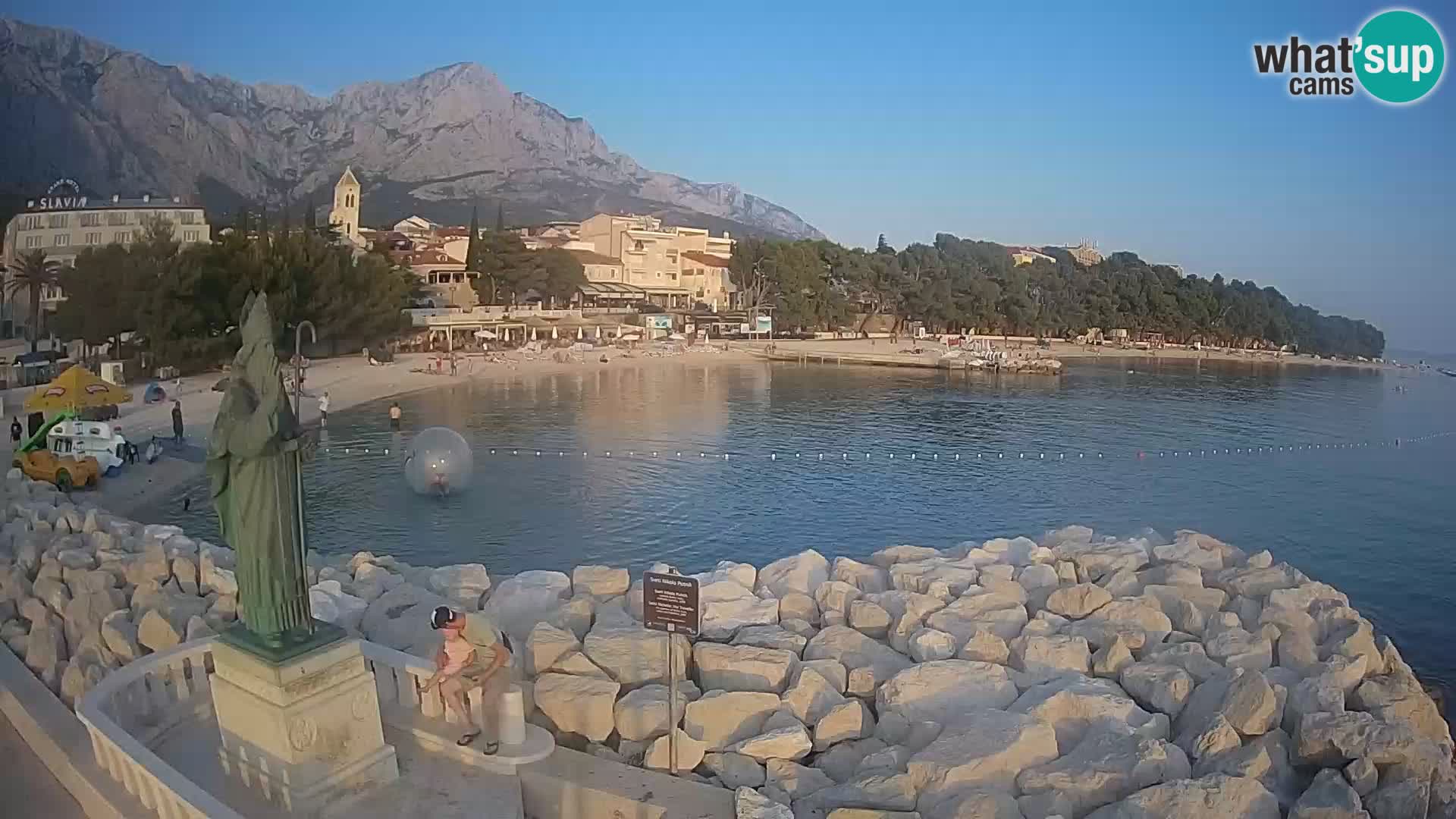 Webcam Live Bascavoda – San Nicola e la spiaggia
