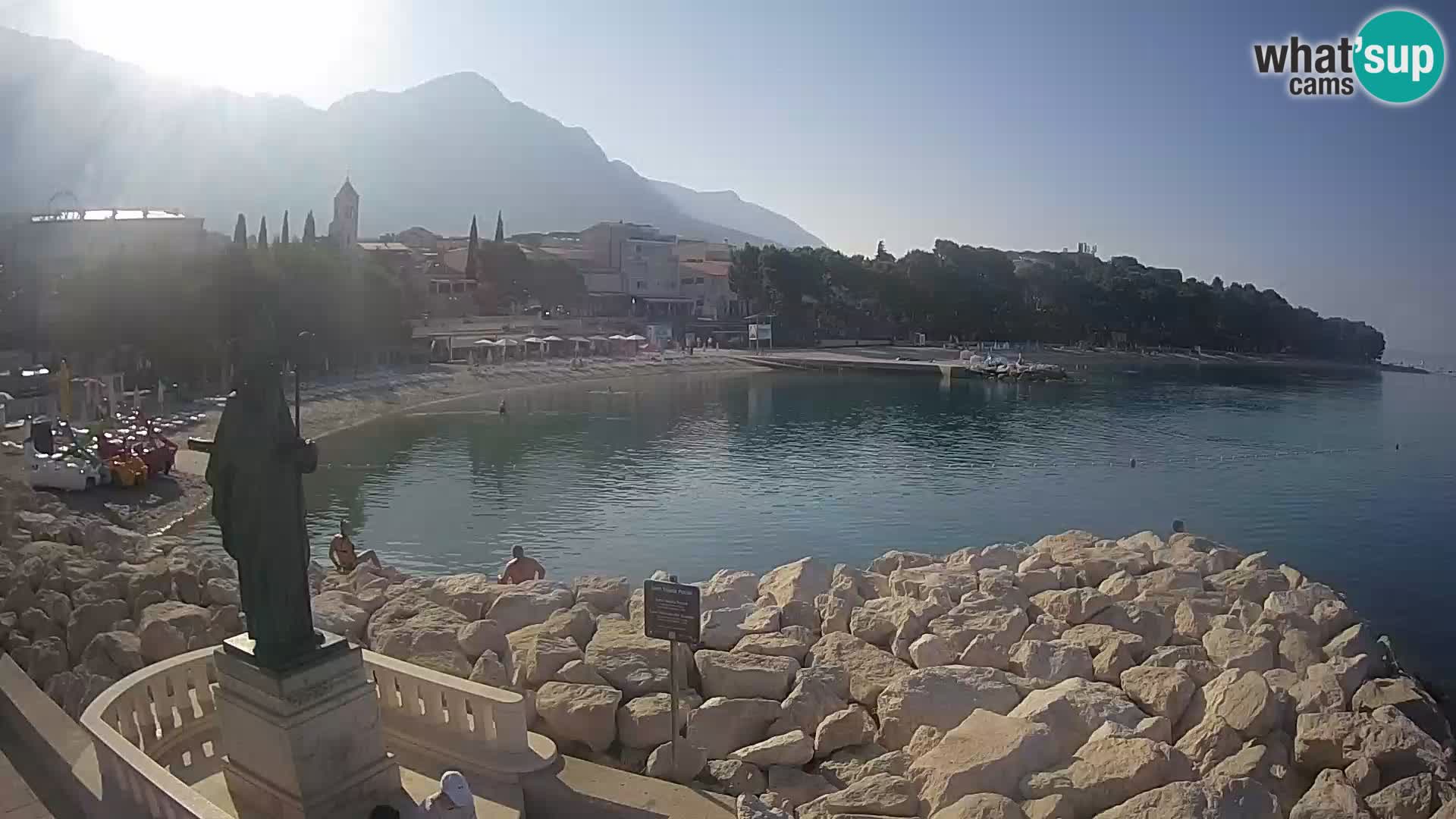 Webcam Baška Voda – St. Nikola y Playa