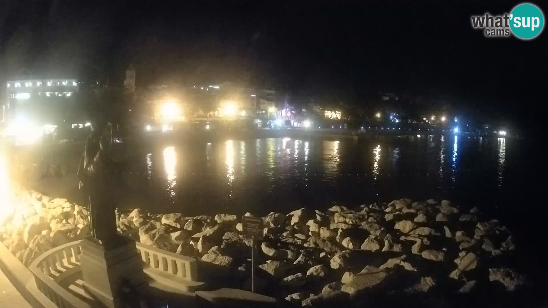 Webcam Baška Voda – Saint-Nikola et plage