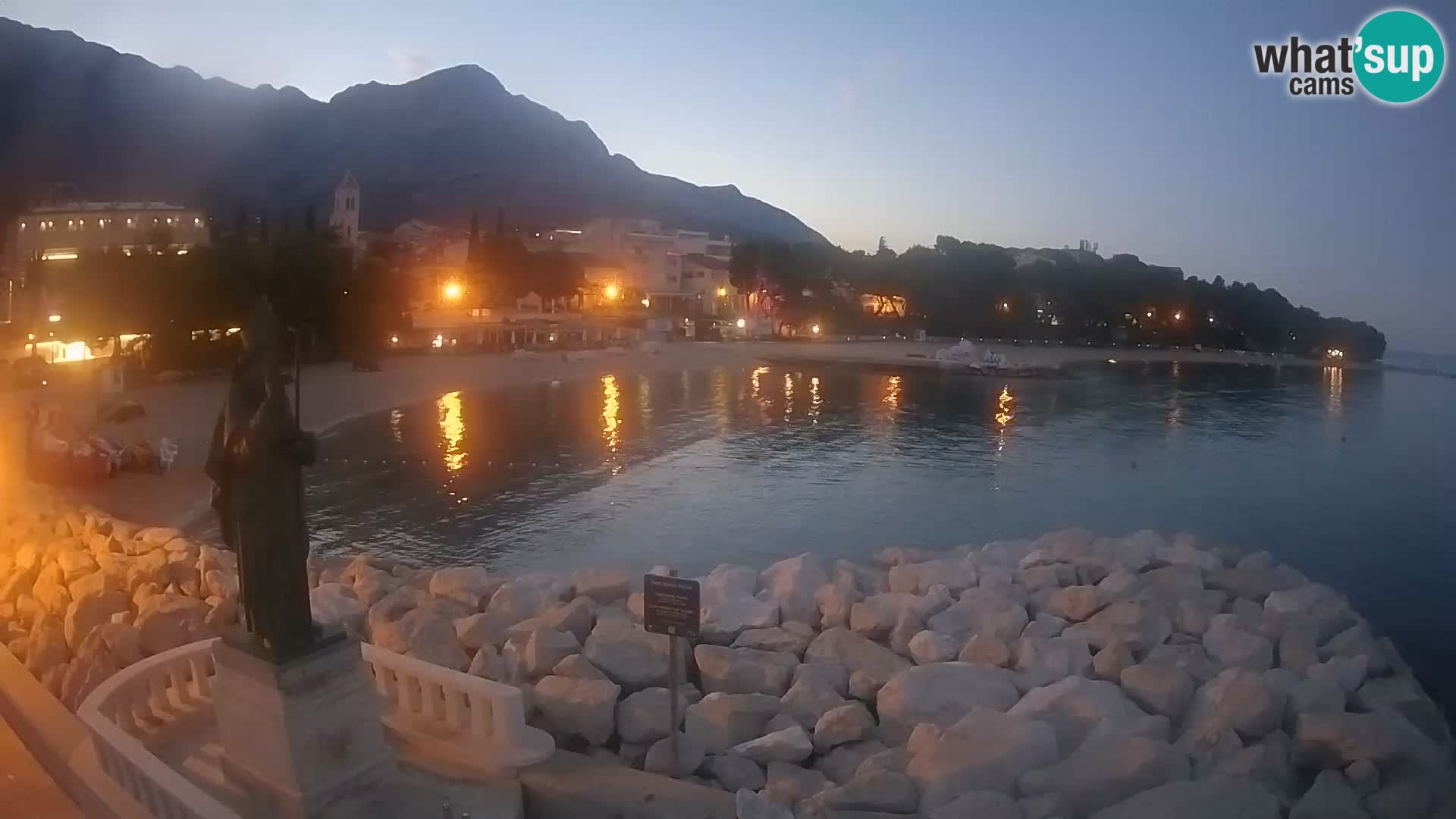 Webcam Baška Voda – St. Nikola y Playa
