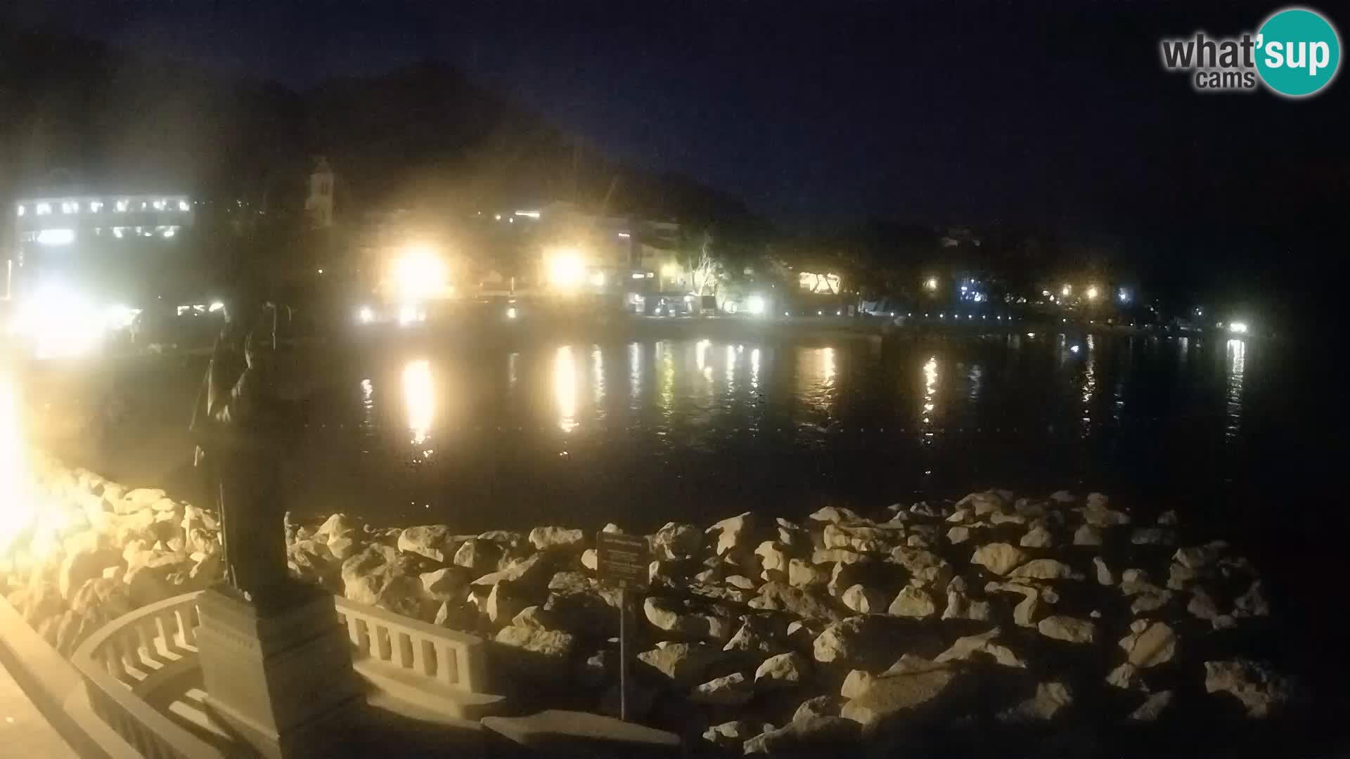 Web kamera Baška Voda – Sv. Nikola i plaža