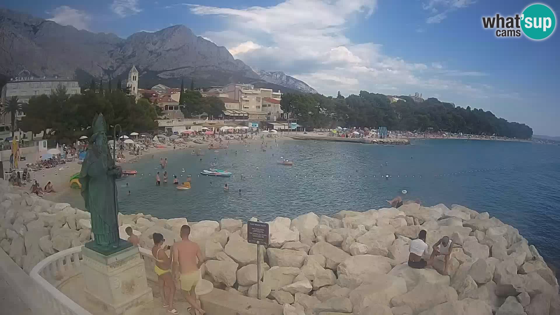 Webcam Live Bascavoda – San Nicola e la spiaggia