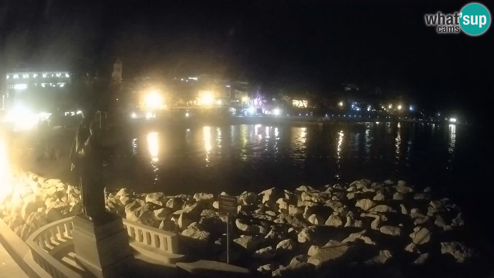 Webcam Baška Voda – Saint-Nikola et plage
