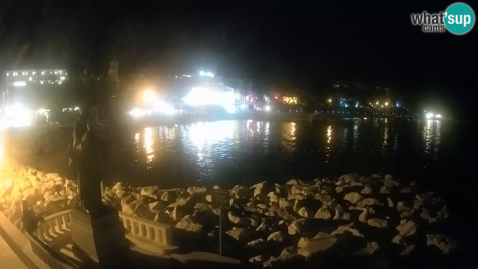 Webcam Baška Voda – Saint-Nikola et plage
