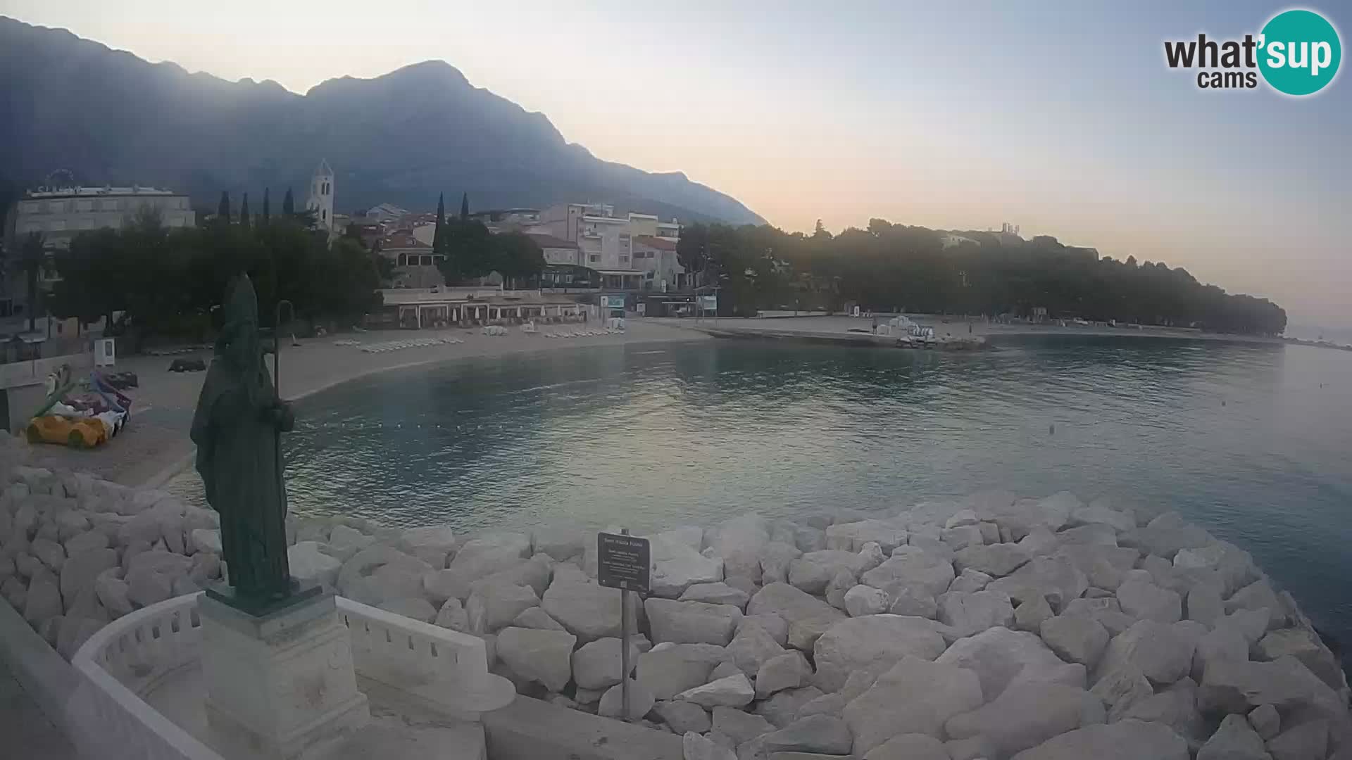 Webcam Baška Voda – St. Nikola y Playa