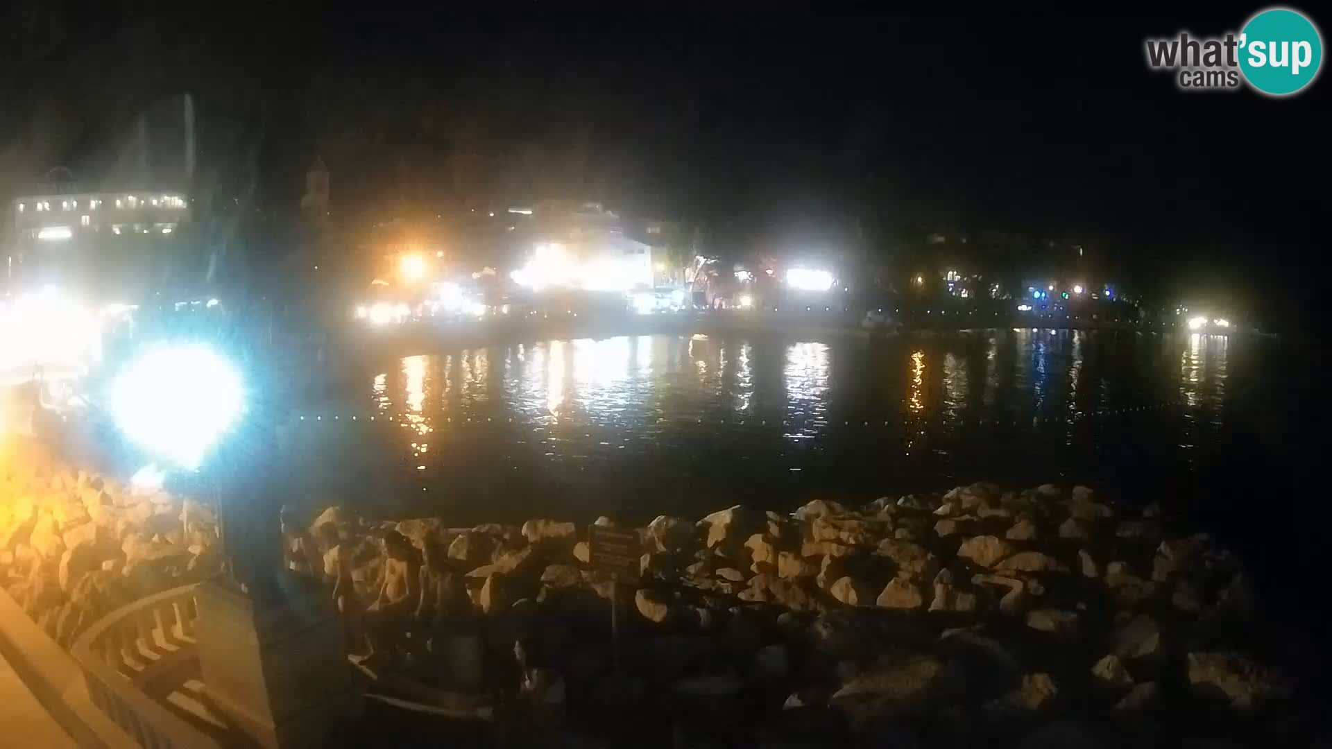 Web kamera Baška Voda – Sv. Nikola i plaža