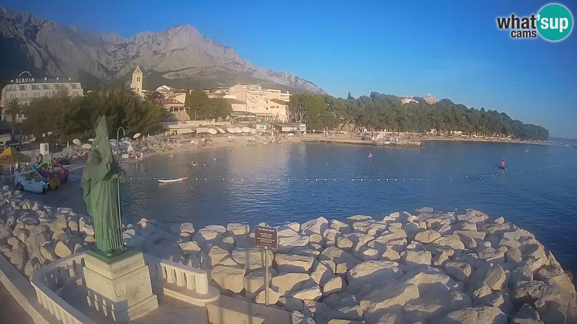 Webcam Baška Voda – St. Nikola y Playa