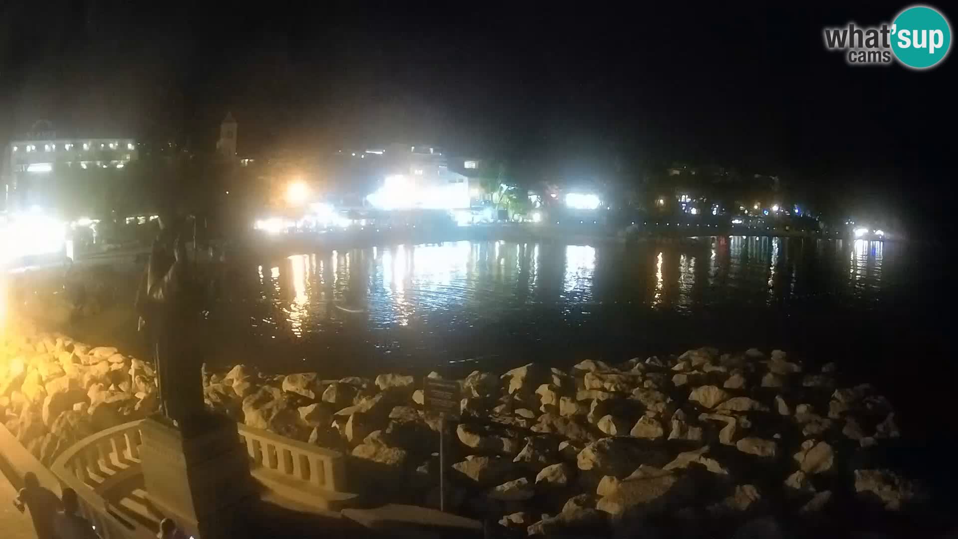Webcam Baška Voda – Saint-Nikola et plage