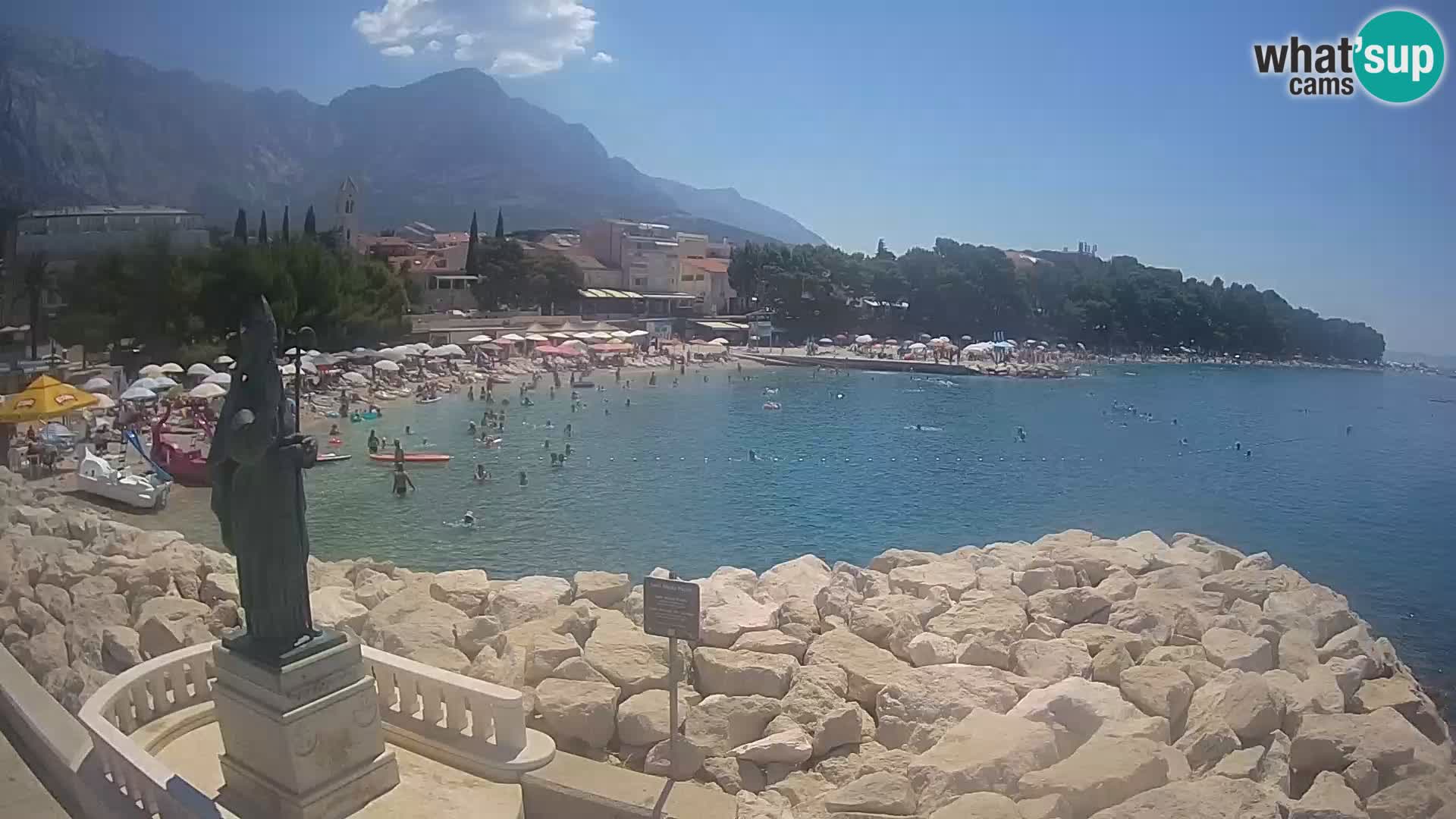 Webcam Baška Voda – St. Nikola y Playa