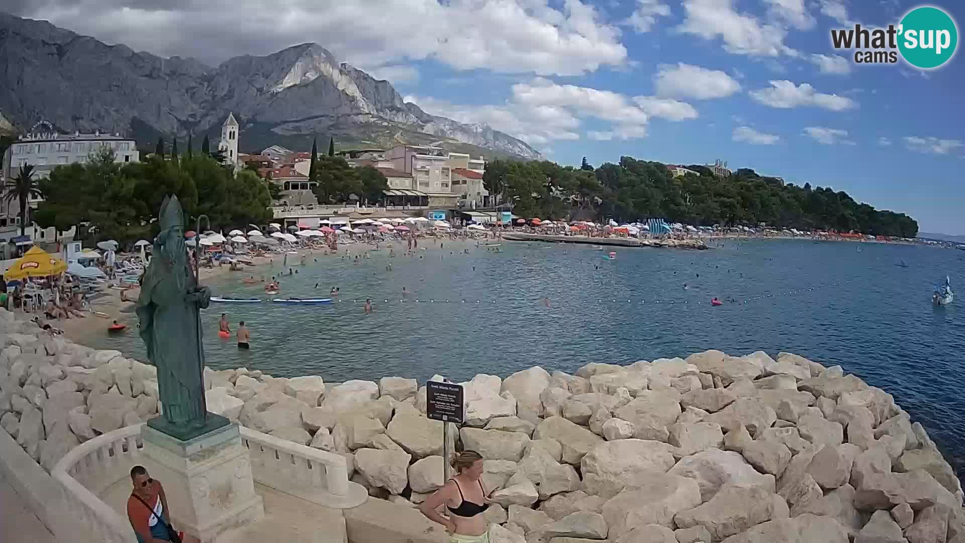 Webcam Baška Voda – St. Nikola y Playa