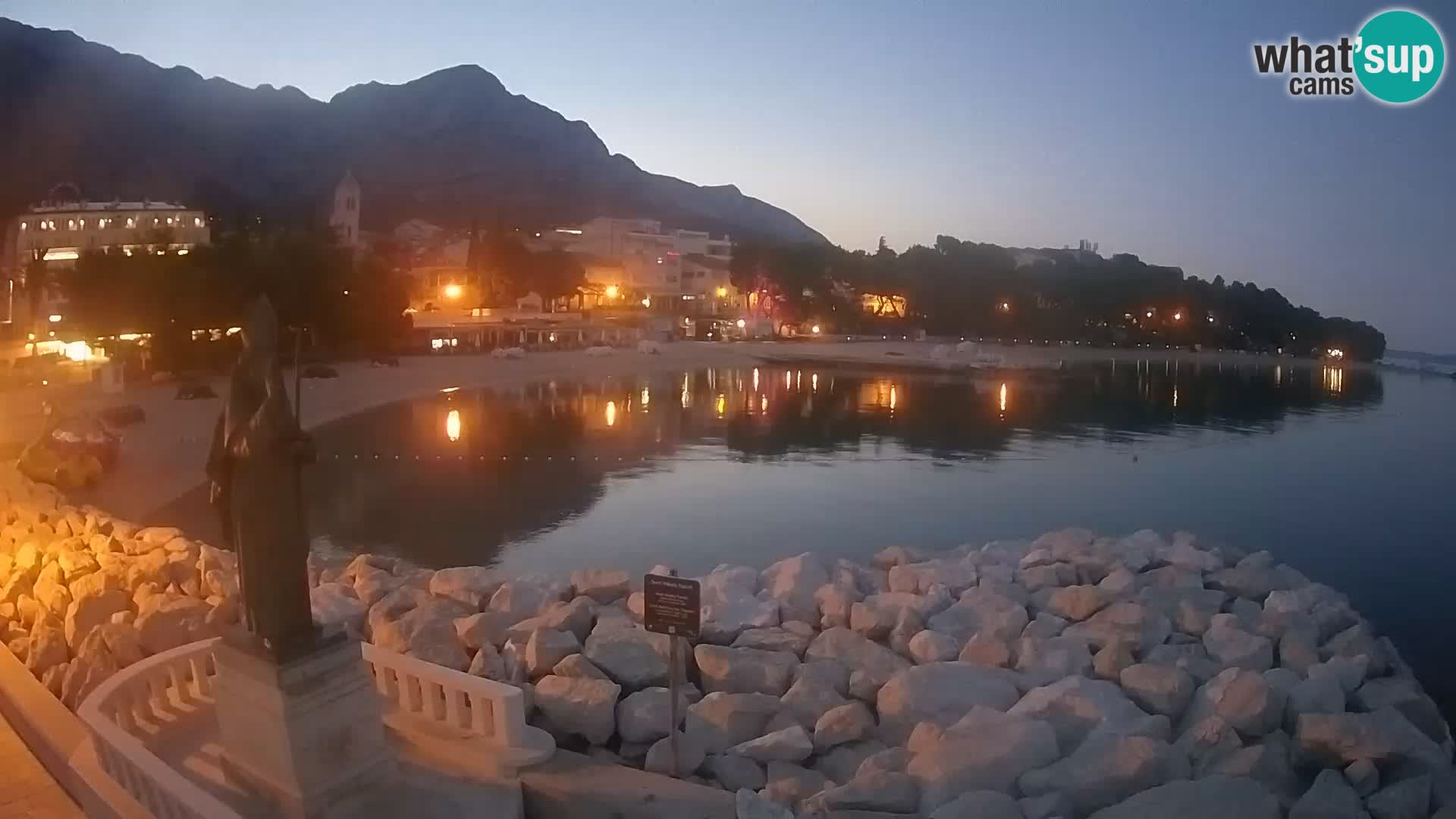 Webcam Baška Voda – St. Nikola y Playa