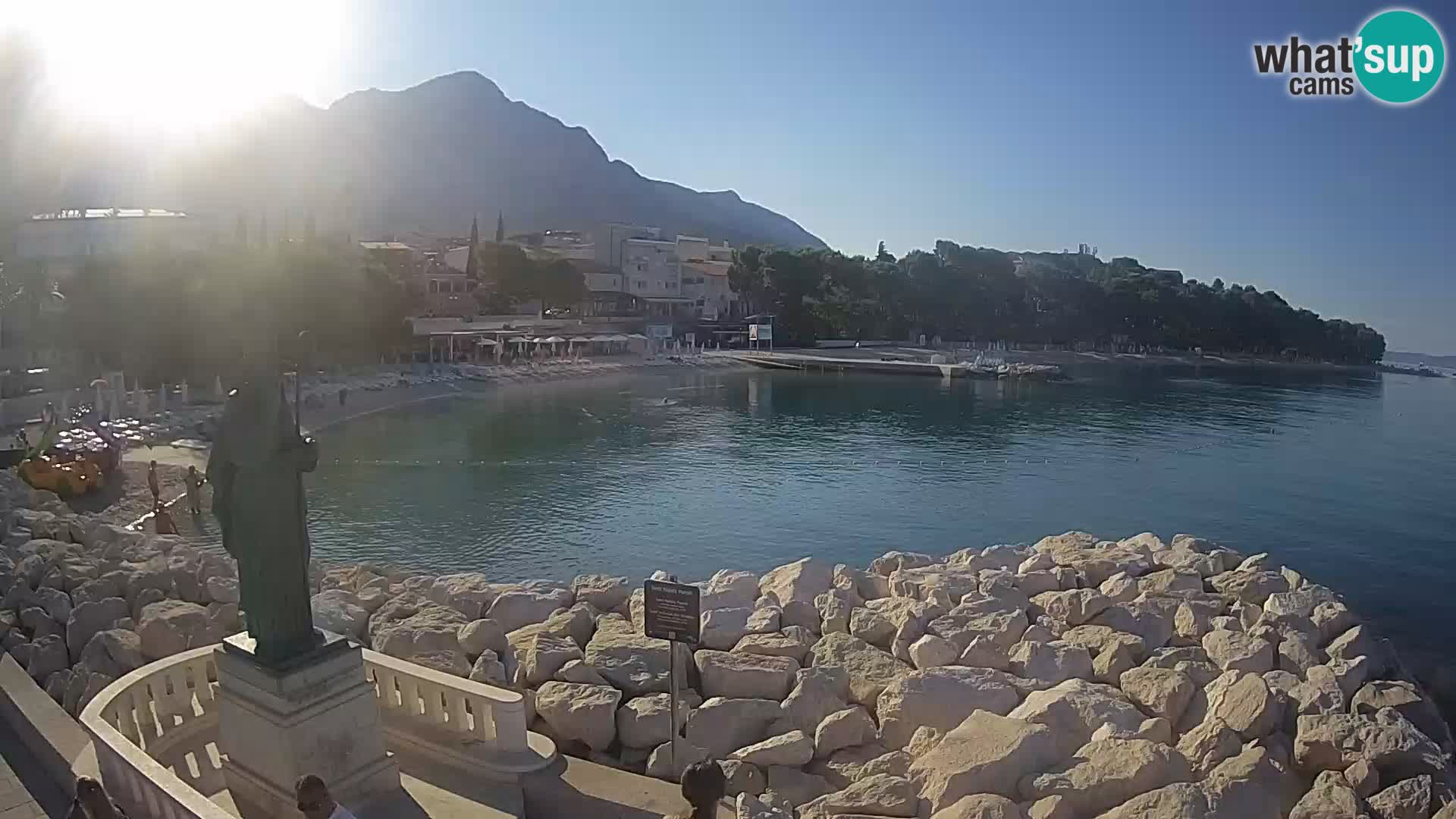 Webcam Baška Voda – St. Nikola y Playa