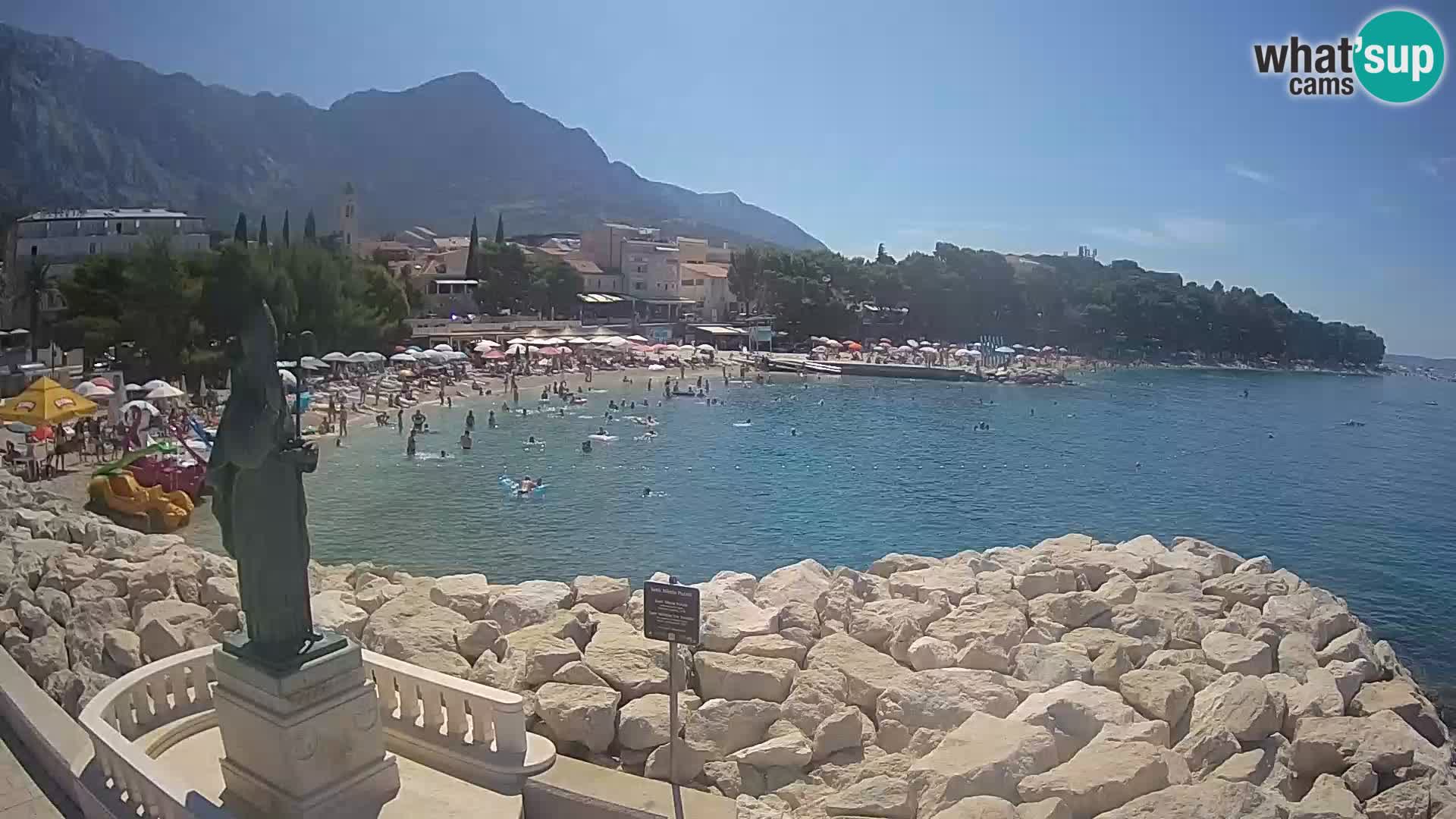 Webcam Baška Voda – St. Nikola y Playa