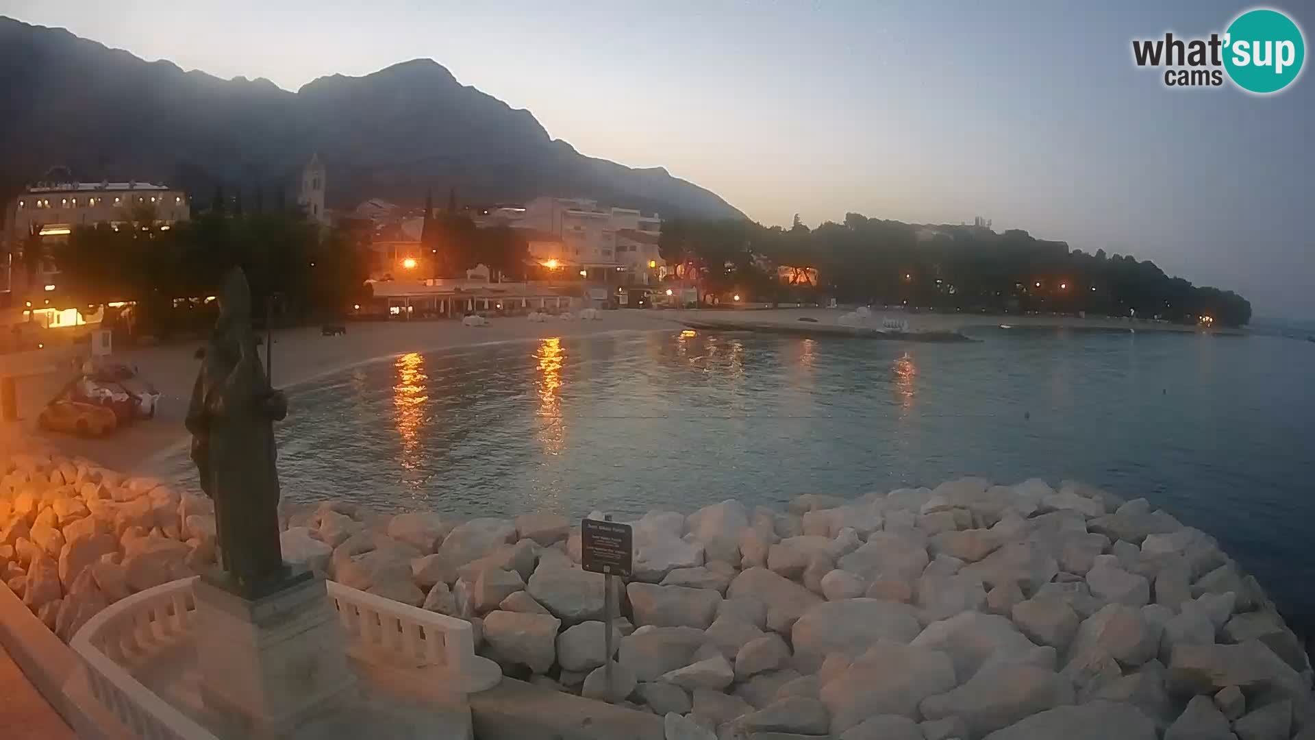 Webcam Baška Voda – St. Nikola y Playa