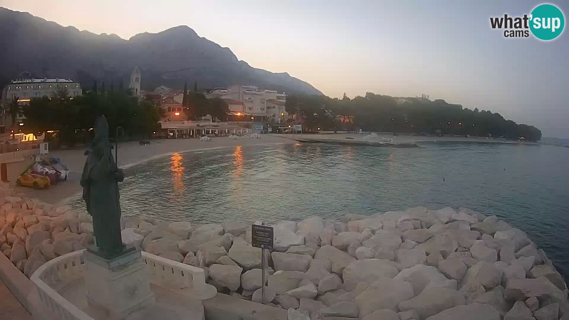 Webcam Baška Voda – St. Nikola y Playa