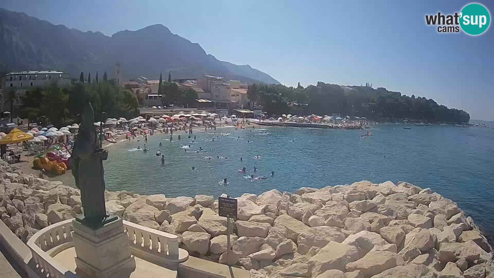 Webcam Baška Voda – St. Nikola y Playa