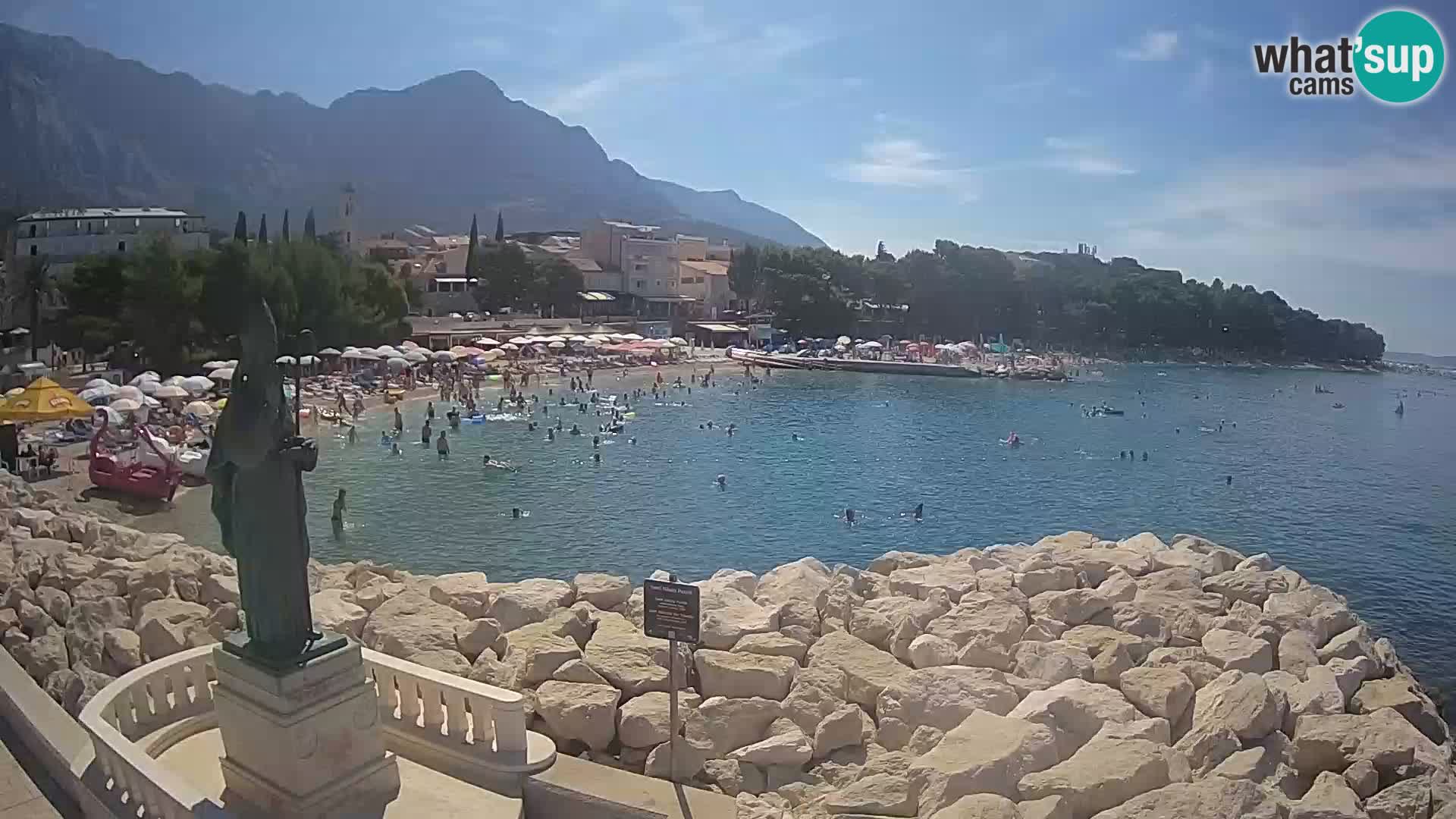 Webcam Baška Voda – St. Nikola y Playa
