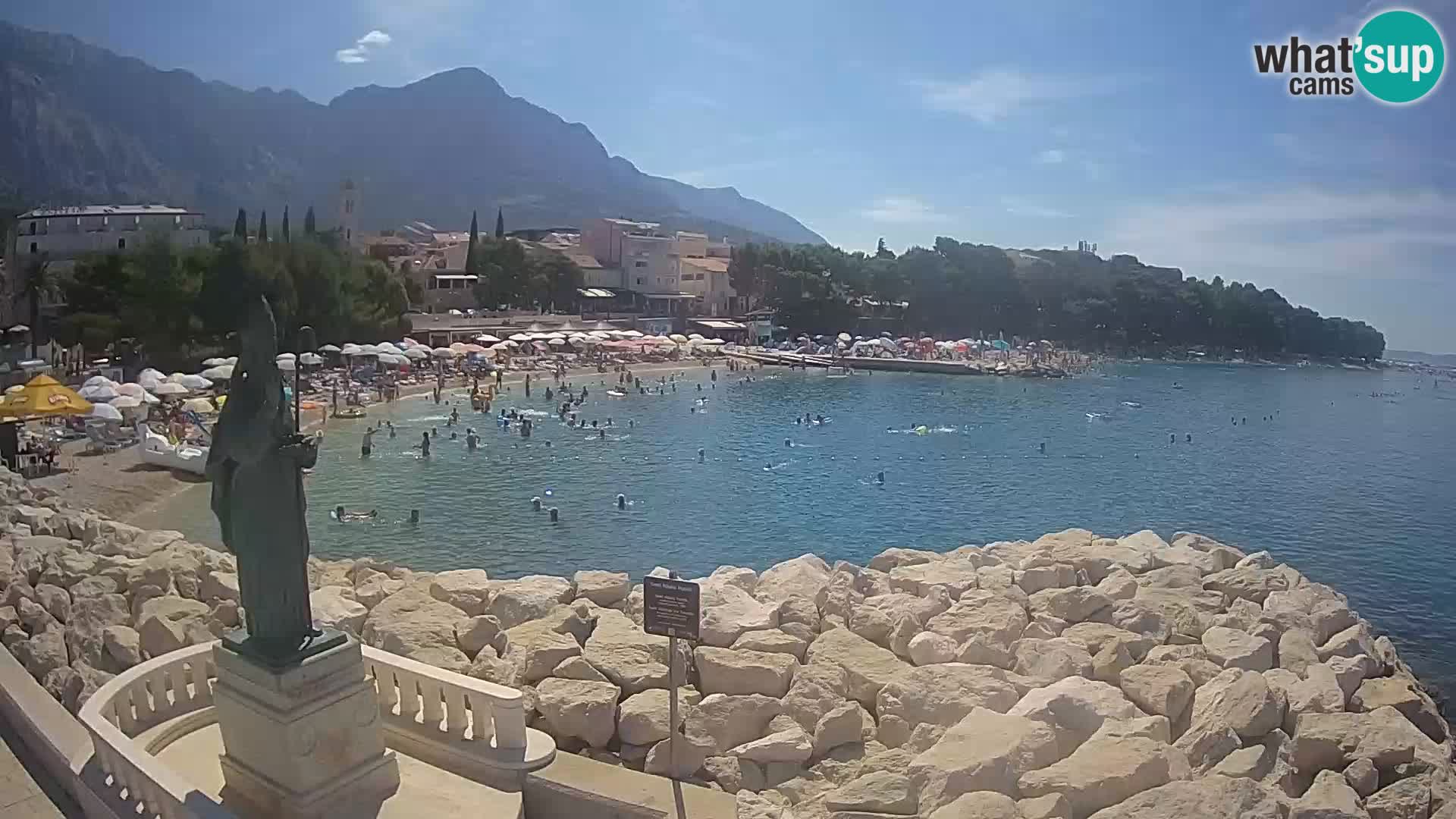 Webcam Baška Voda – St. Nikola y Playa