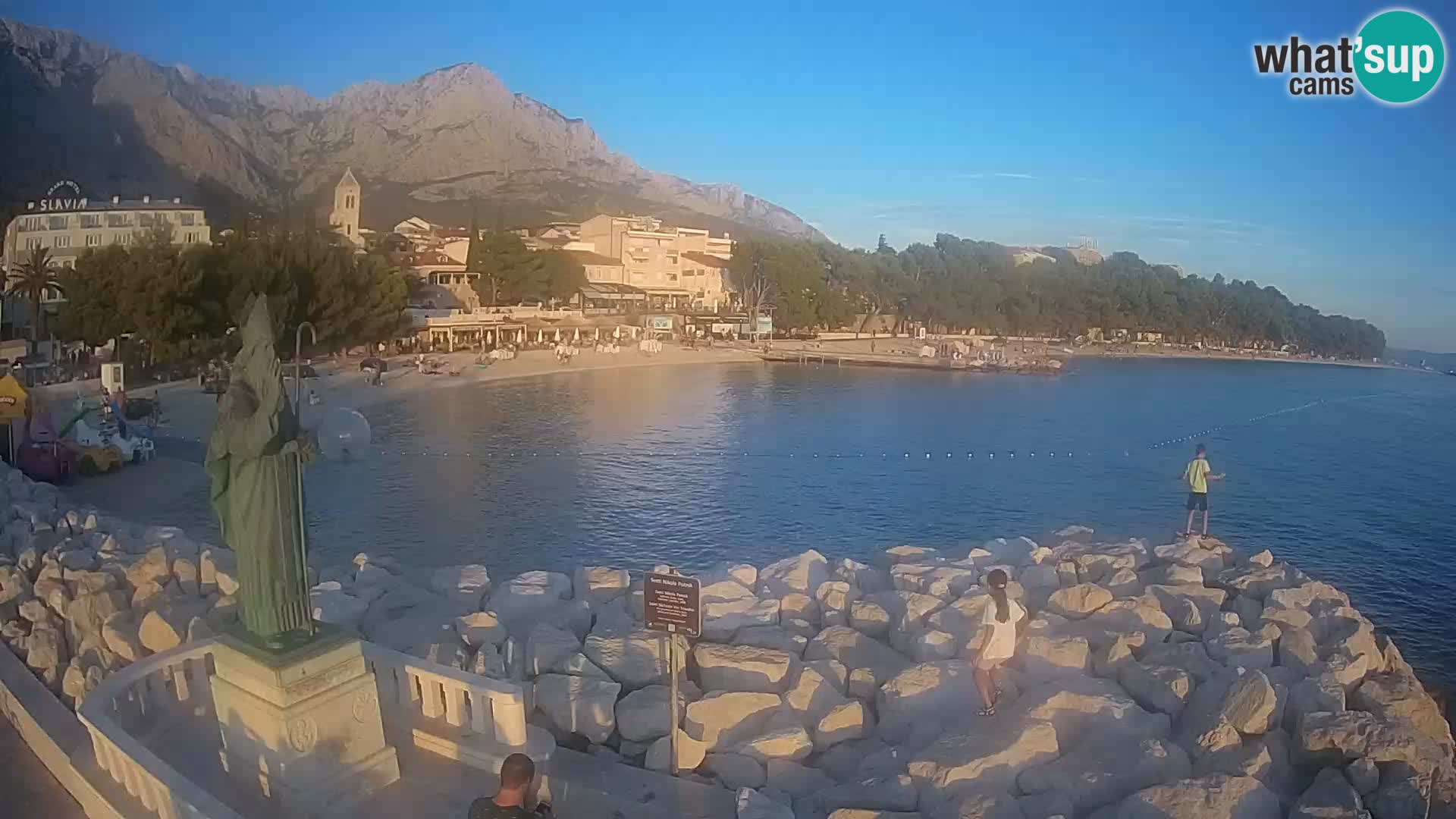 Webcam Live Bascavoda – San Nicola e la spiaggia