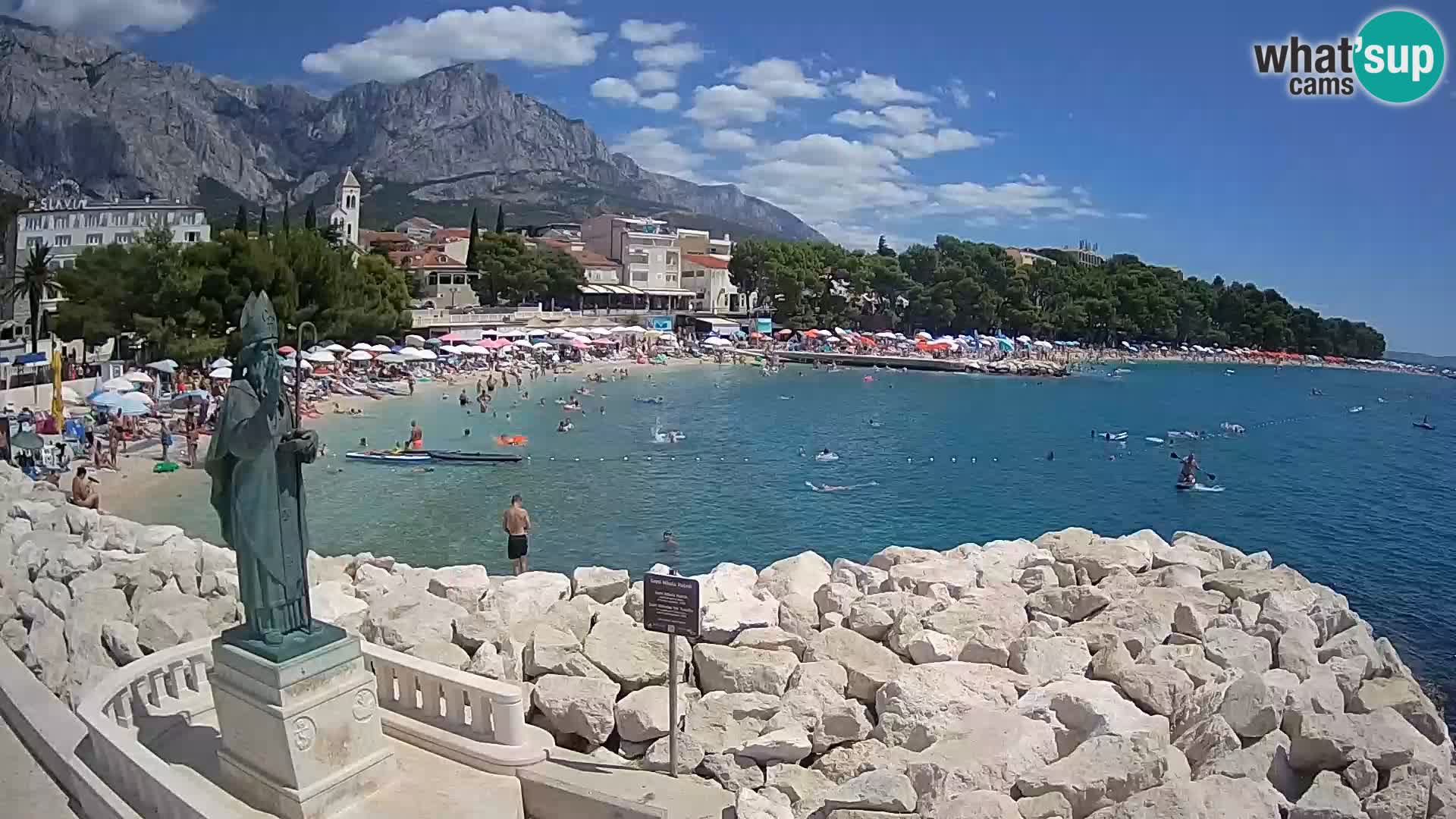Webcam Baška Voda – St. Nikola y Playa