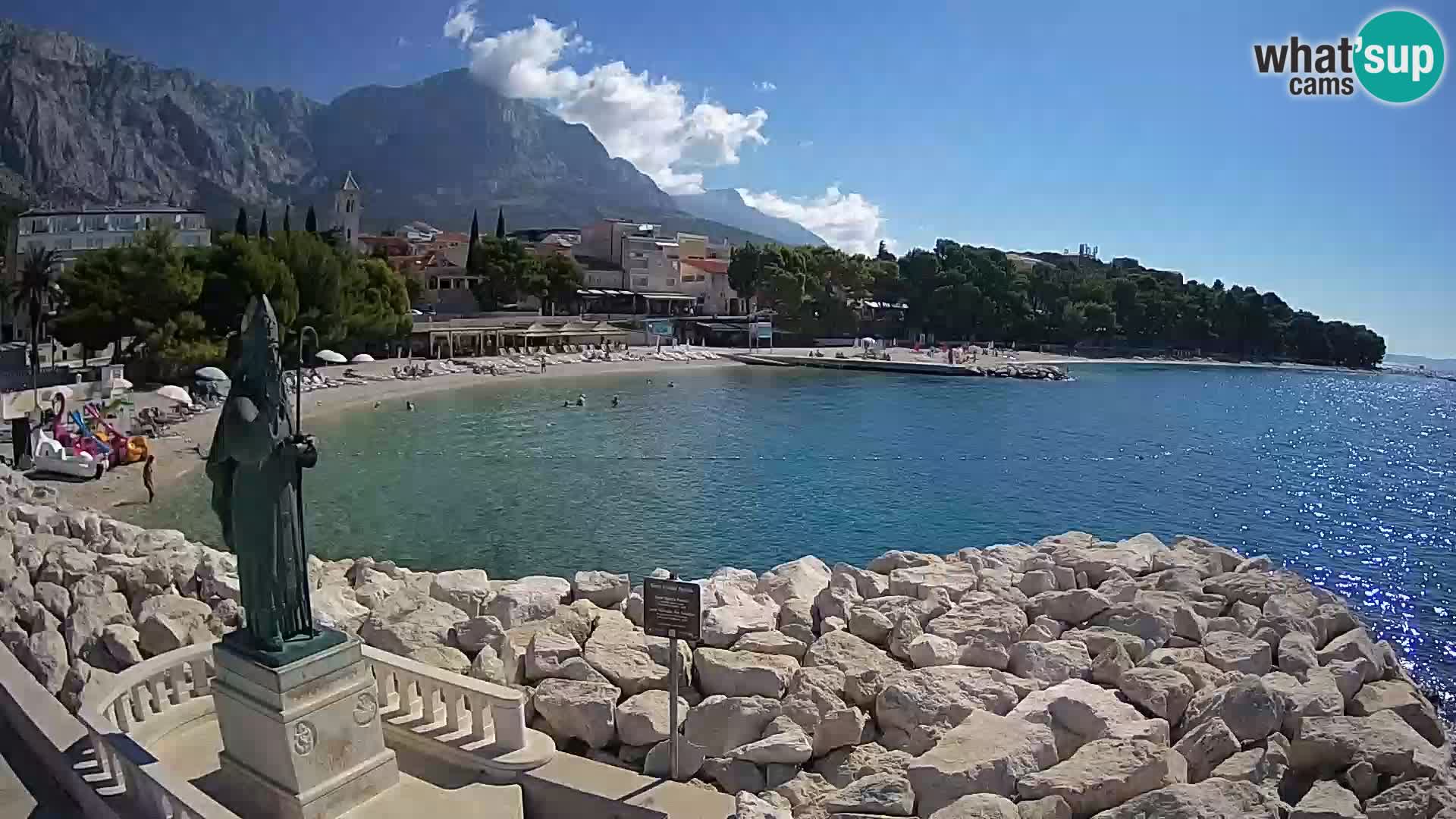Webcam Baška Voda – St. Nikola y Playa