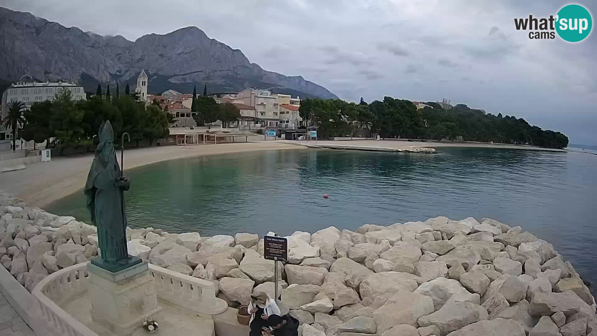Webcam Baška Voda – St. Nikola y Playa