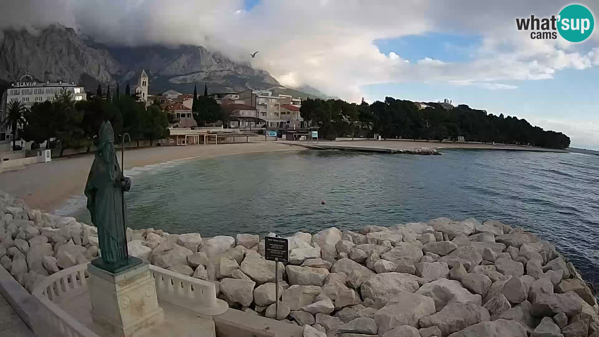 Webcam Baška Voda – St. Nikola y Playa