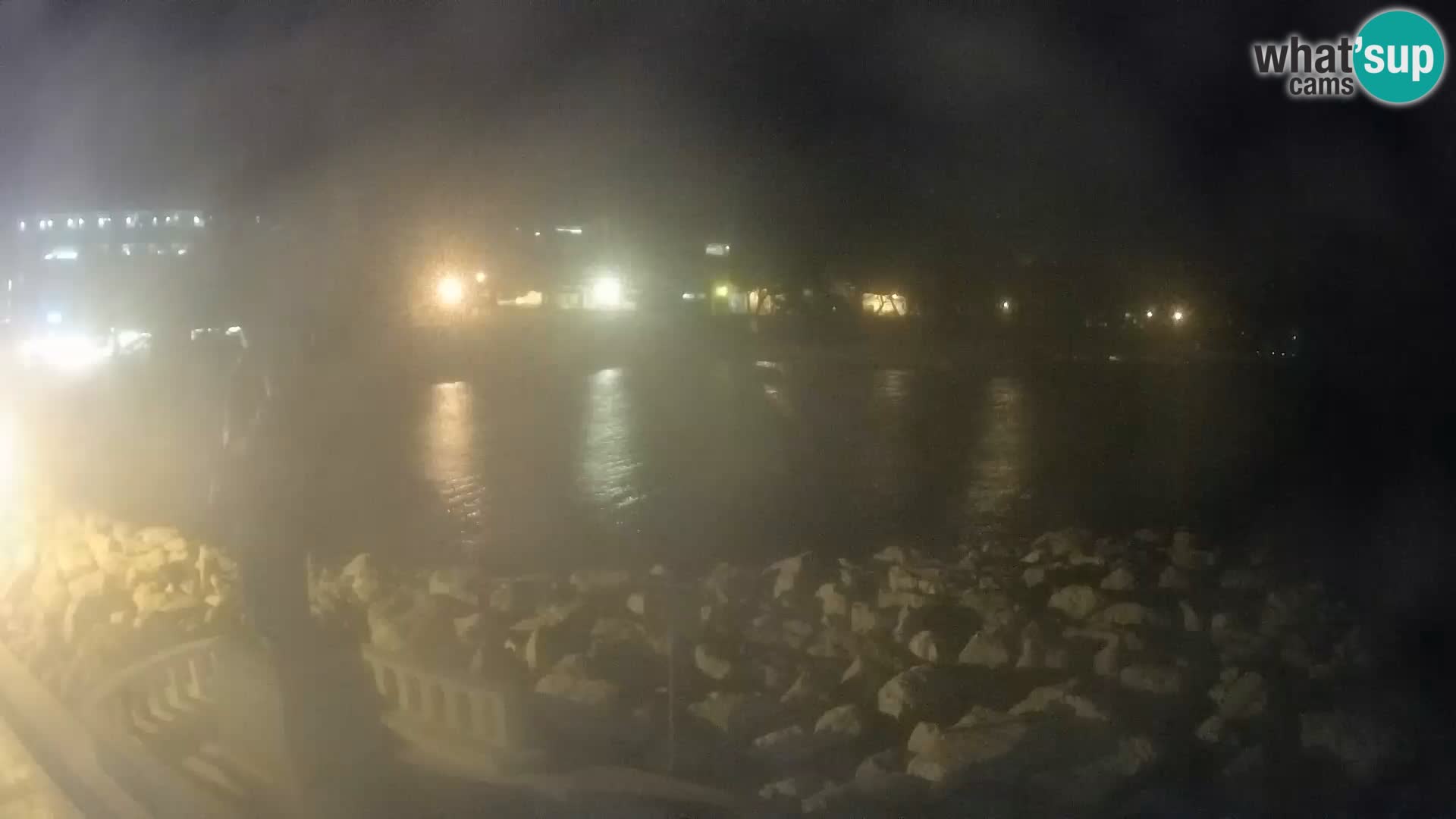 Spletna kamera Baška Voda – Sv. Nikola in plaža