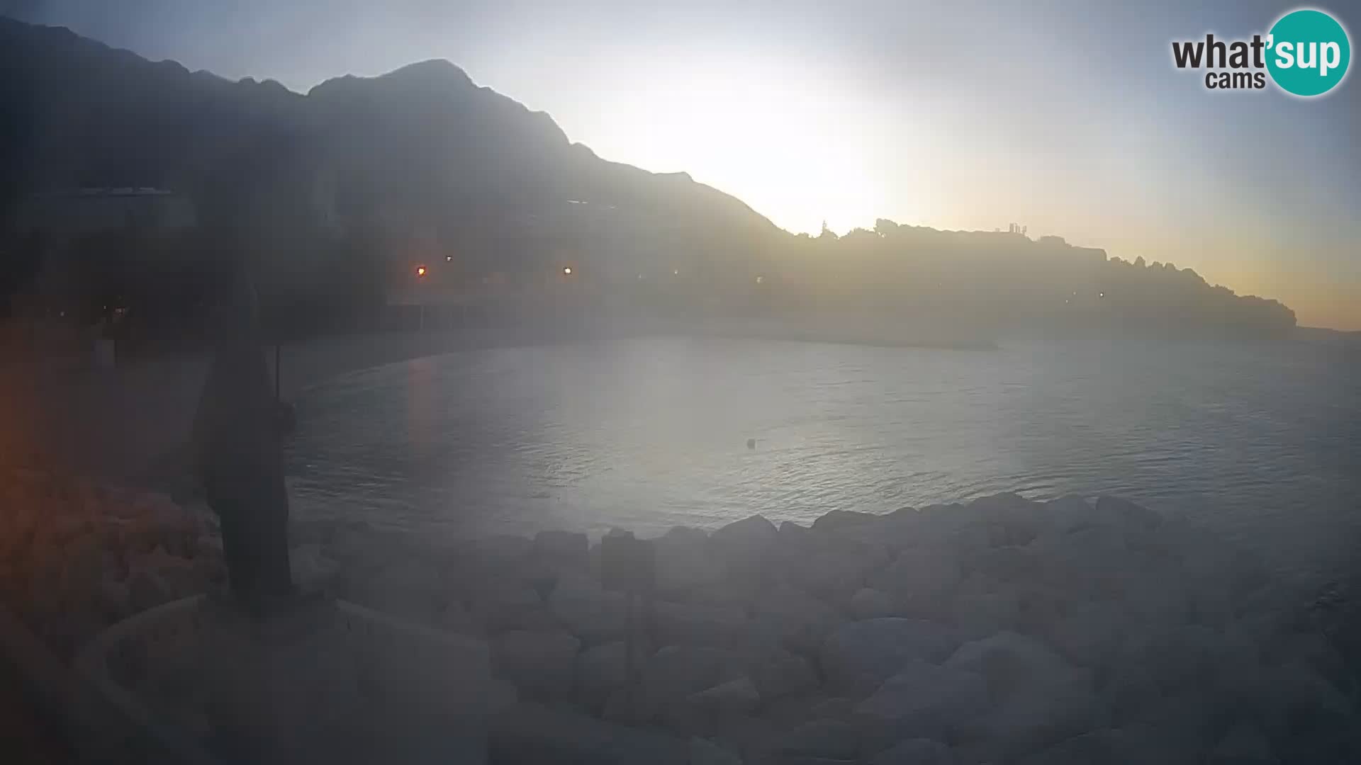 Web kamera Baška Voda – Sv. Nikola i plaža