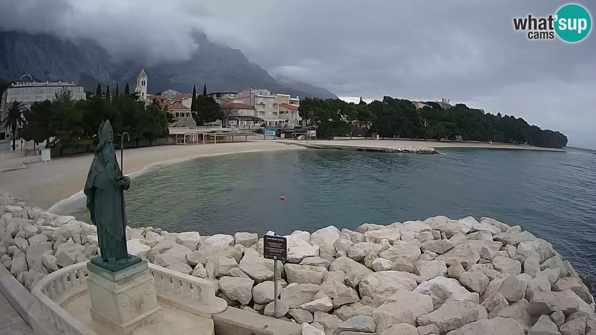 Webcam Baška Voda – St. Nikola y Playa