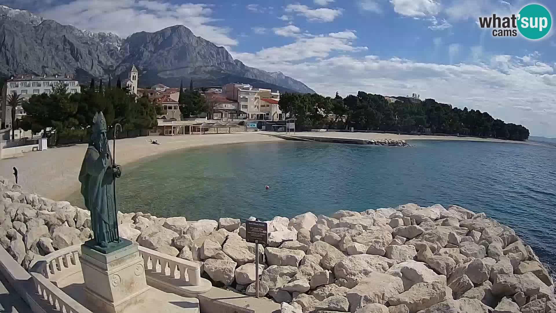 Webcam Baška Voda – St. Nikola y Playa