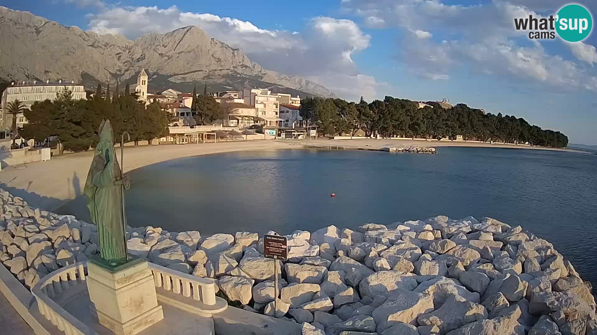 Webcam Baška Voda – St. Nikola y Playa