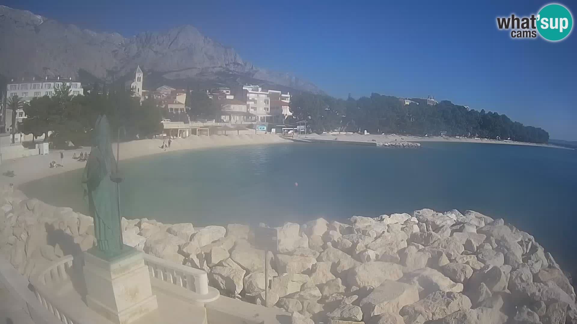 Webcam Baška Voda – St. Nikola y Playa