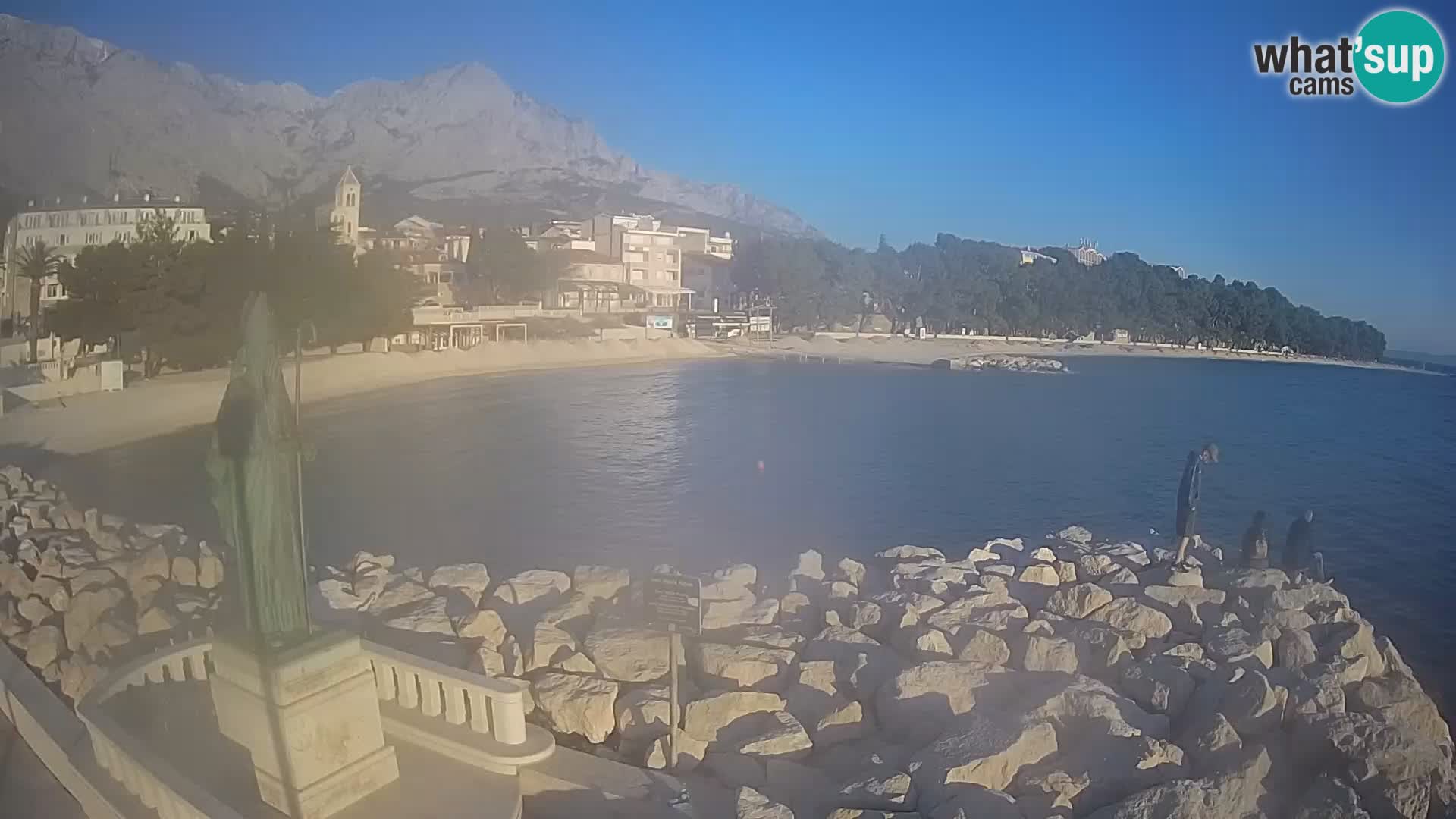 Webcam Baška Voda – St. Nikola y Playa