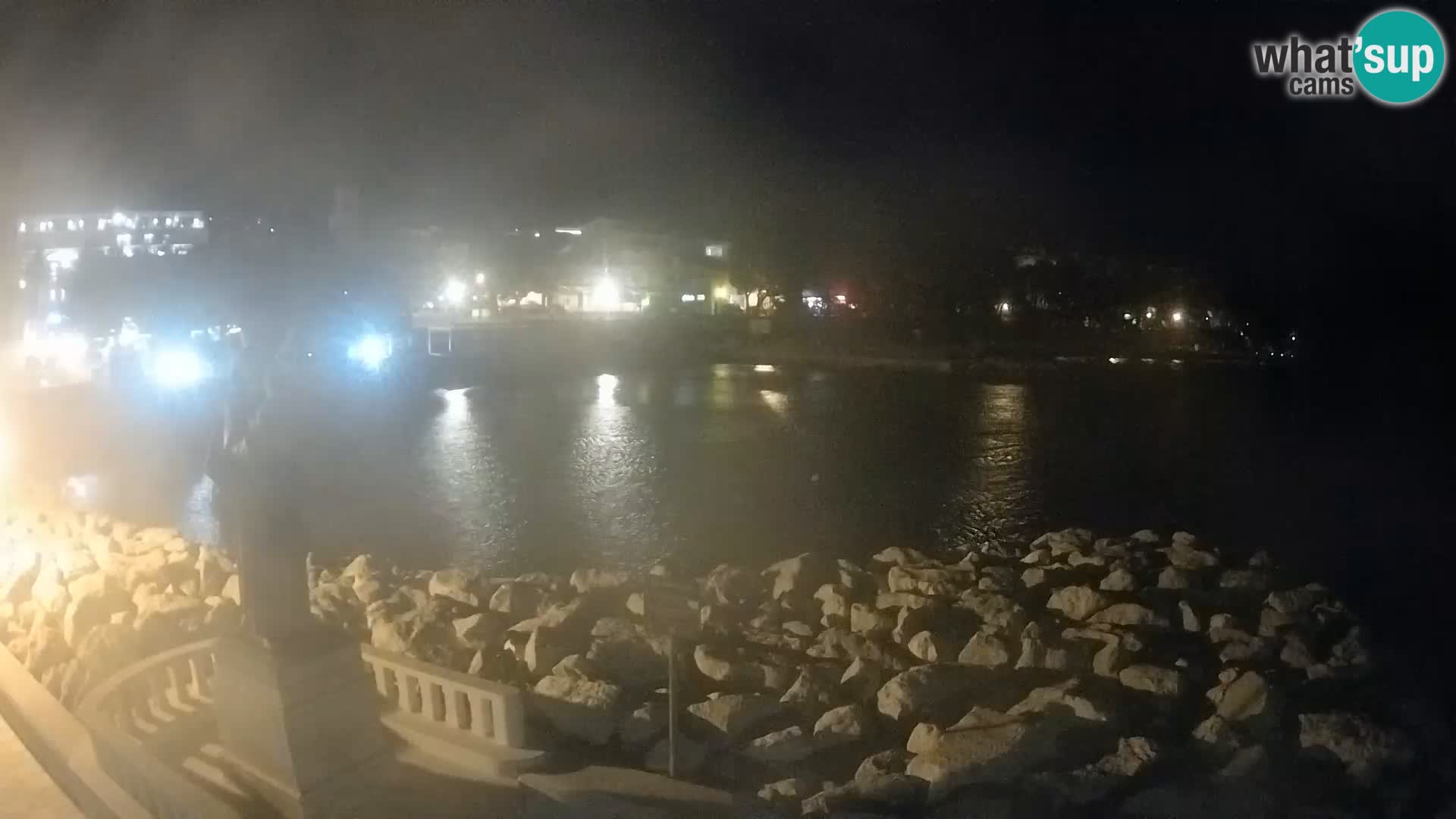 Webcam live Baška Voda – St. Nikola und Strand