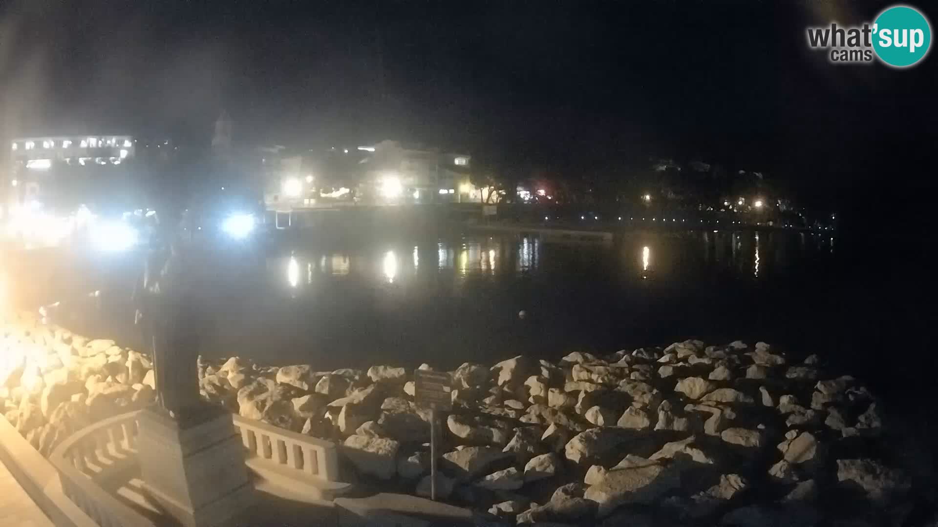 Webcam Baška Voda – Saint-Nikola et plage