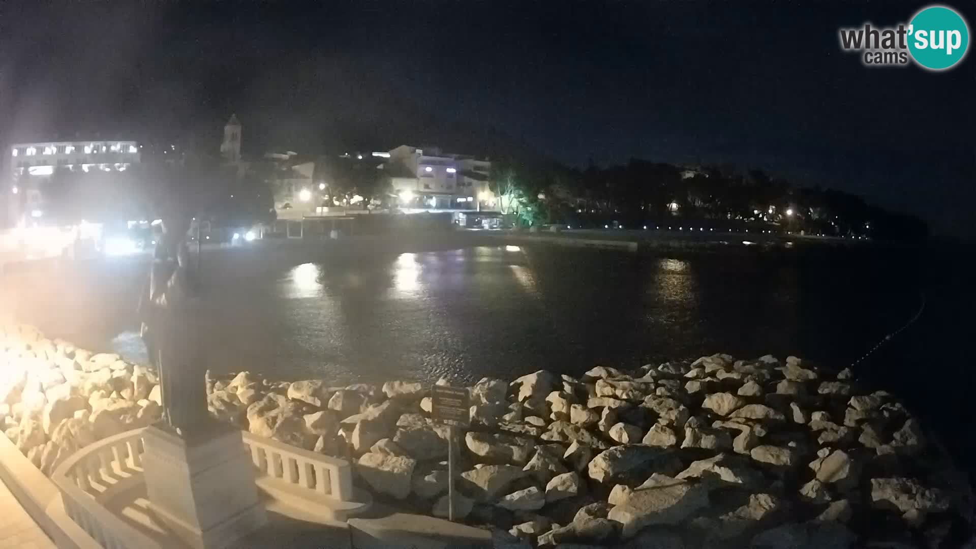 Webcam Baška Voda – Saint-Nikola et plage