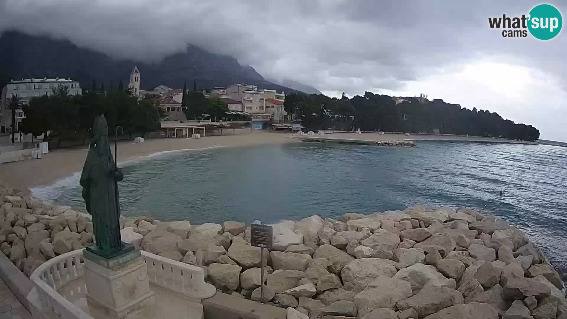 Webcam Baška Voda – St. Nikola y Playa