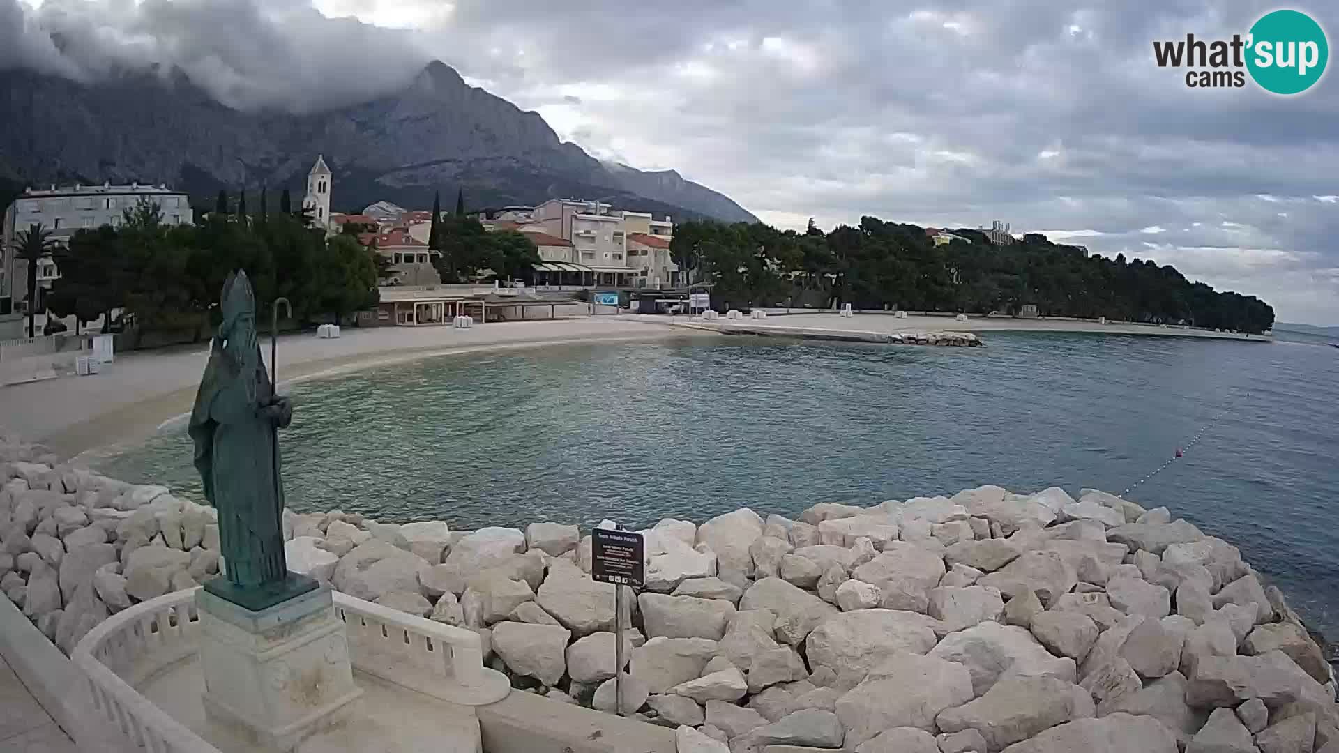 Webcam Baška Voda – St. Nikola y Playa