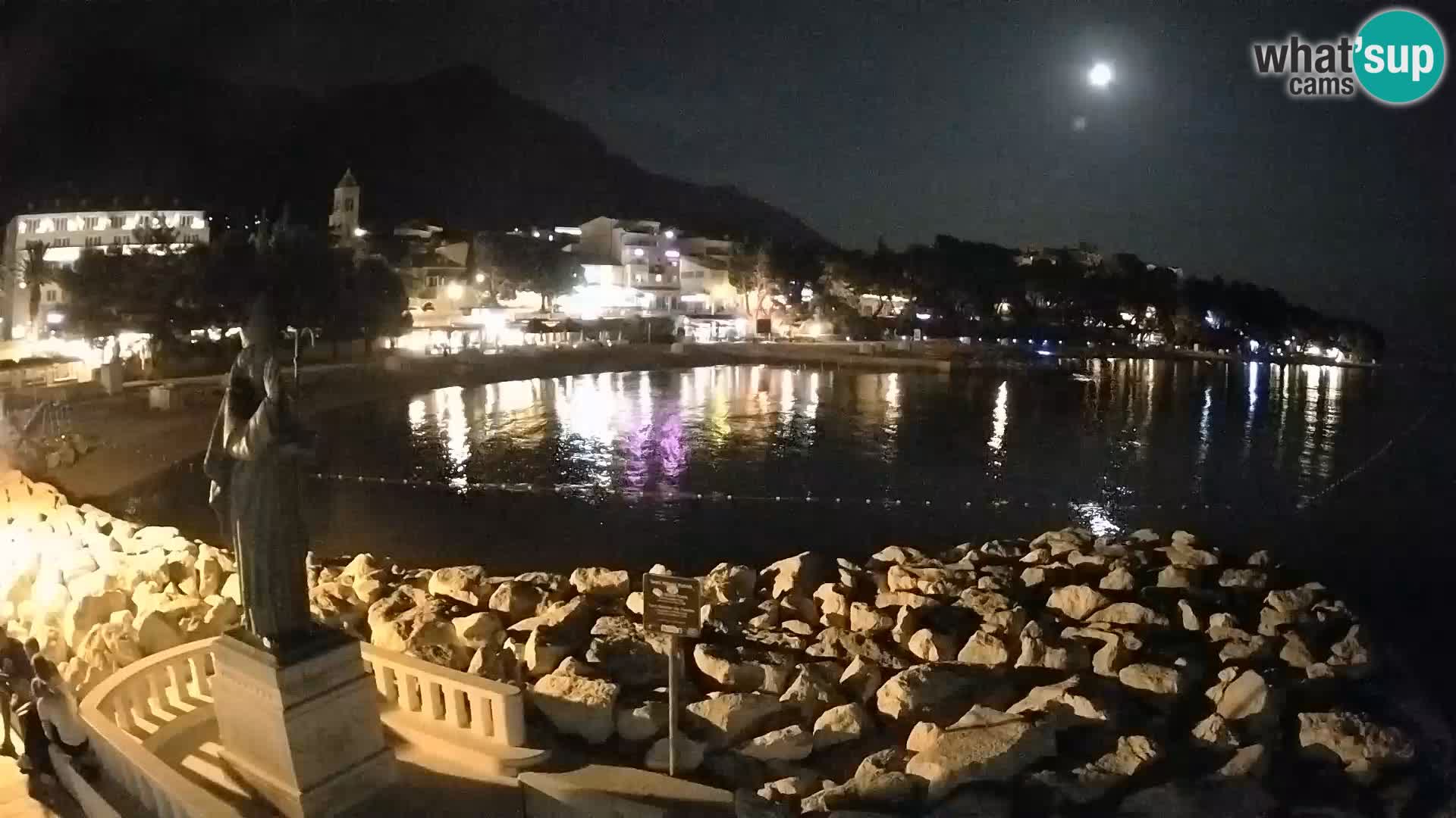 Webcam Baška Voda – St. Nikola y Playa
