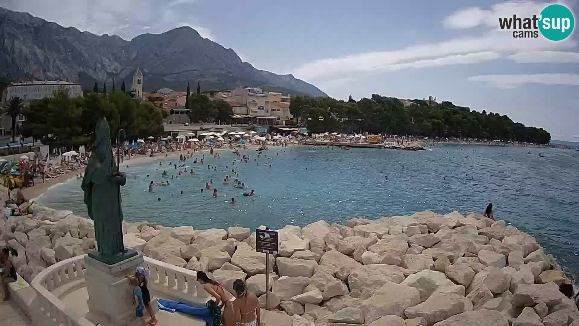 Webcam Baška Voda – St. Nikola y Playa