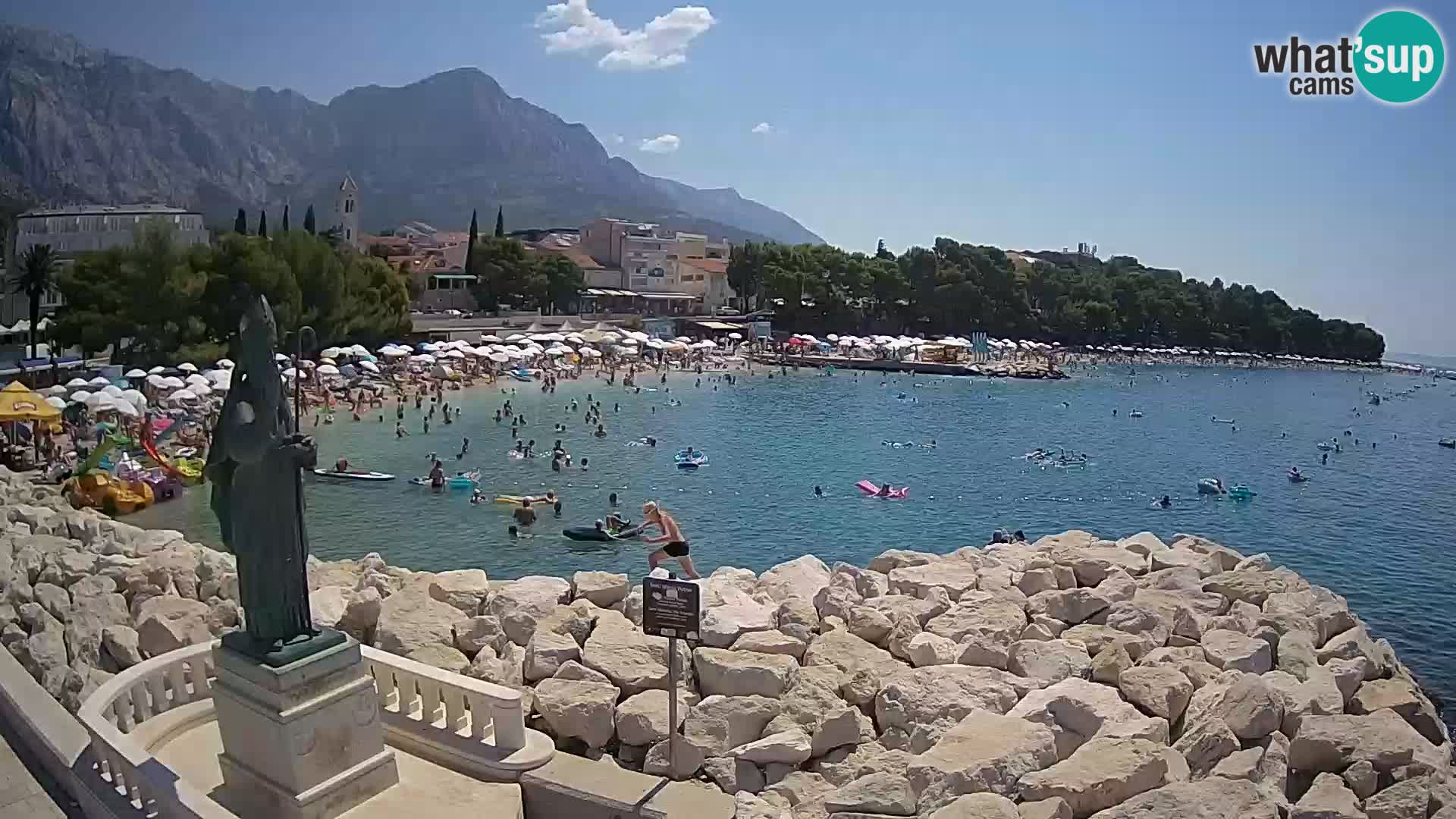 Webcam Baška Voda – St. Nikola y Playa