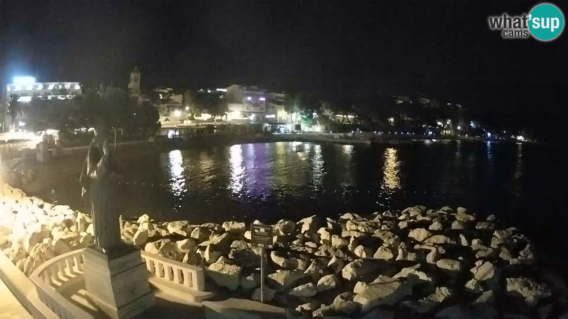 Webcam Baška Voda – St. Nikola y Playa