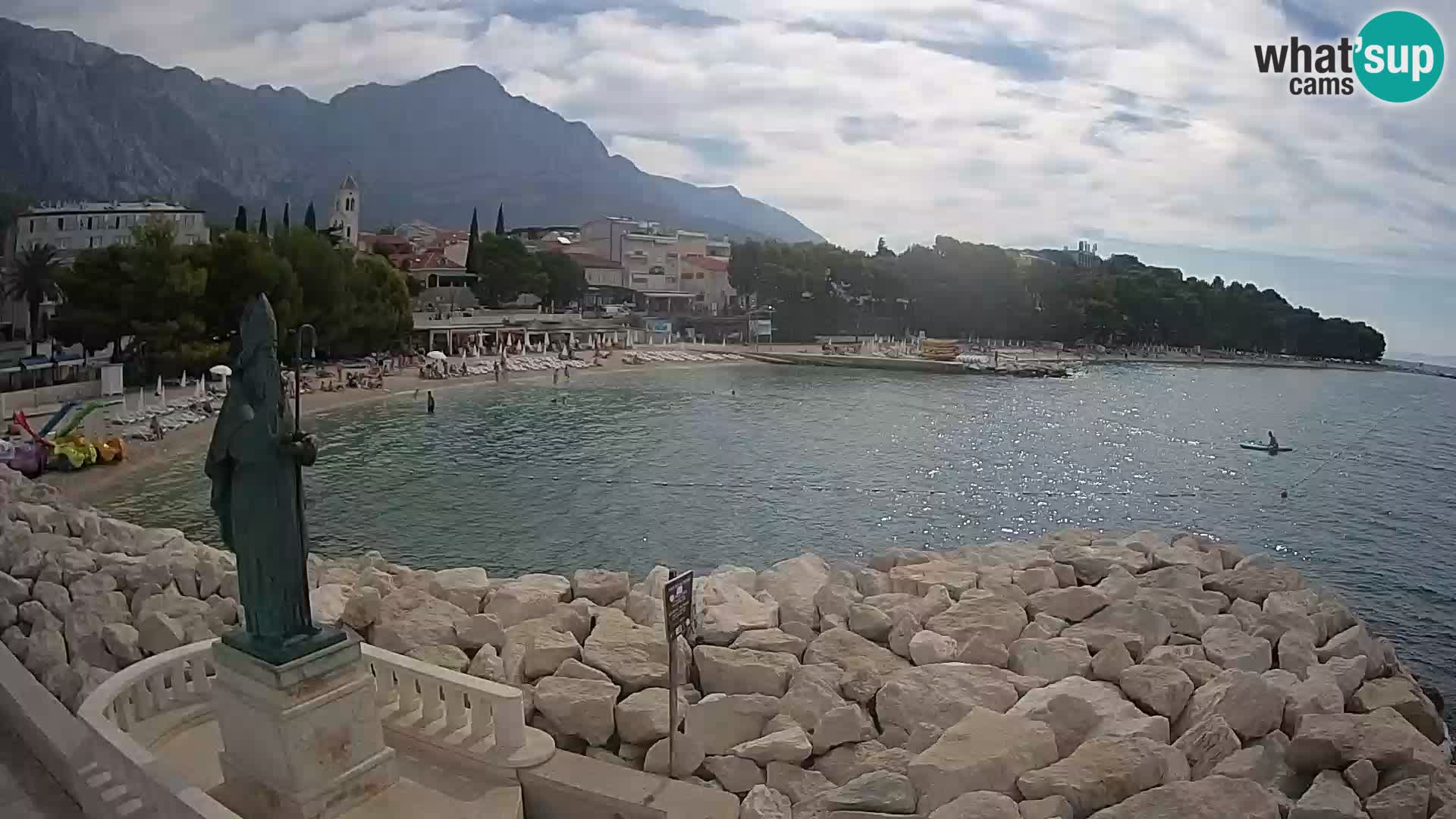 Webcam Baška Voda – St. Nikola y Playa