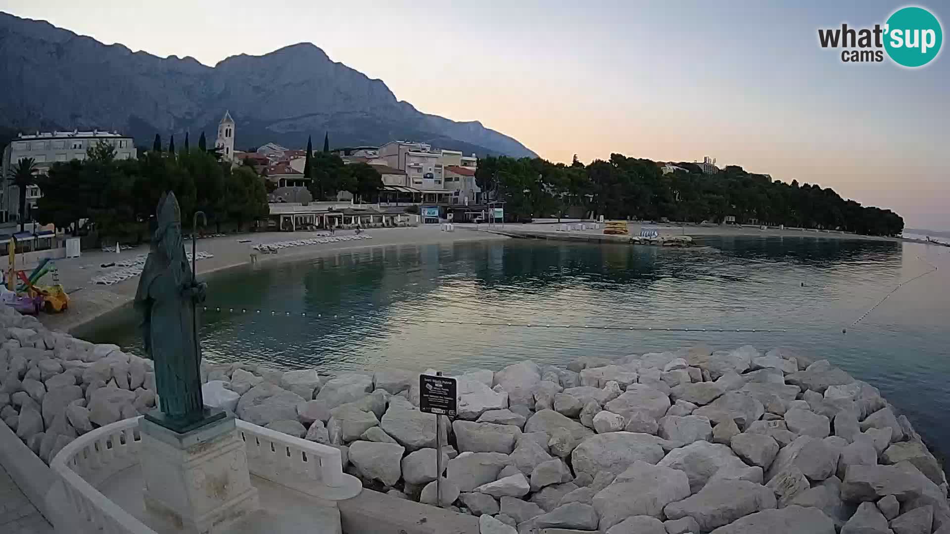 Kamera na żywo - Baška Voda