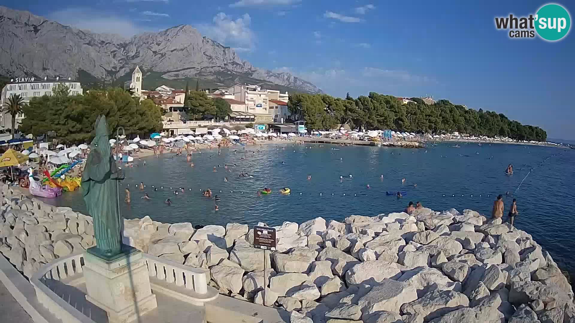 Kamera na żywo - Baška Voda